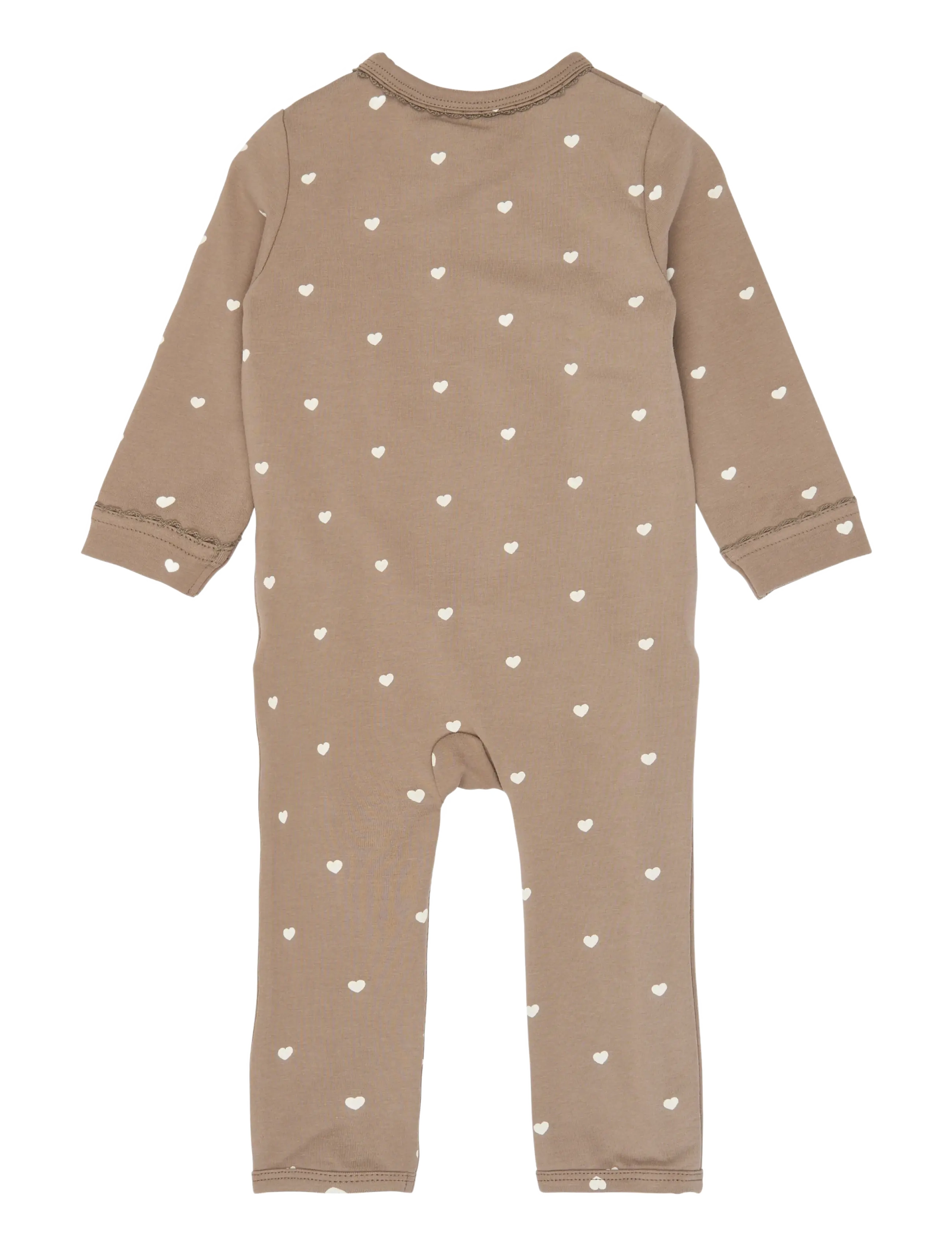 The New - TNSBNova L_S Wrap Jumpsuit - jumpsuits - taupe gray aop tn - 2