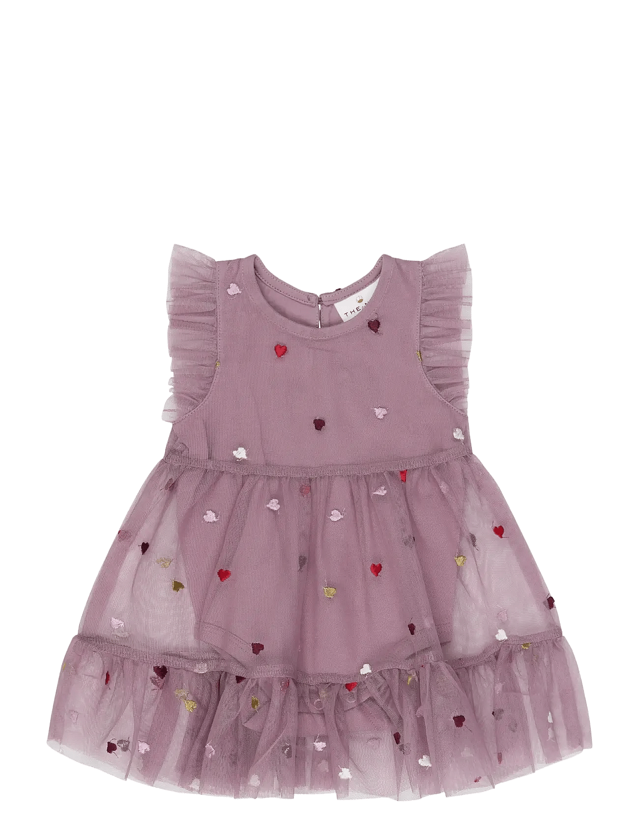 TNSBVadia S_L Mesh Bodydress - ELDERBERRY EMB TN