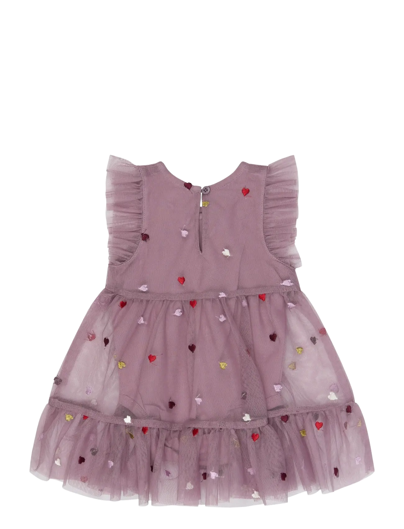 The New - TNSBVadia S_L Mesh Bodydress - kortærmede bodyer - elderberry emb tn - 1