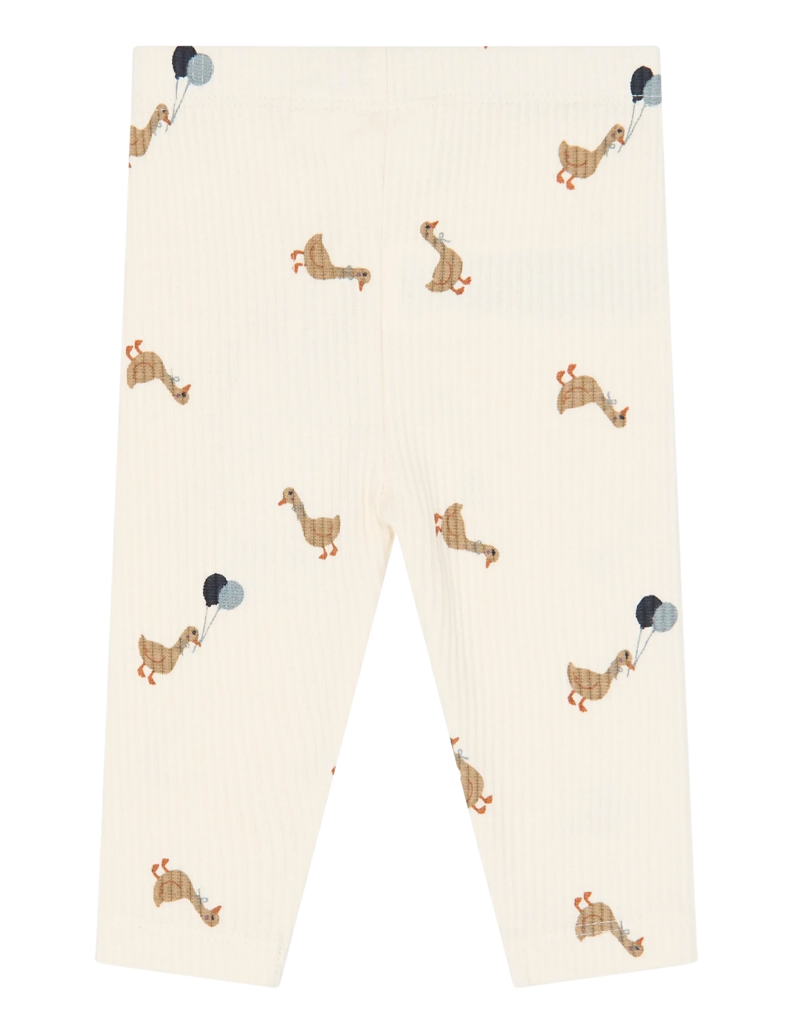 The New - TNSBVito Rib Leggings - leggings - gardenia aop - 1