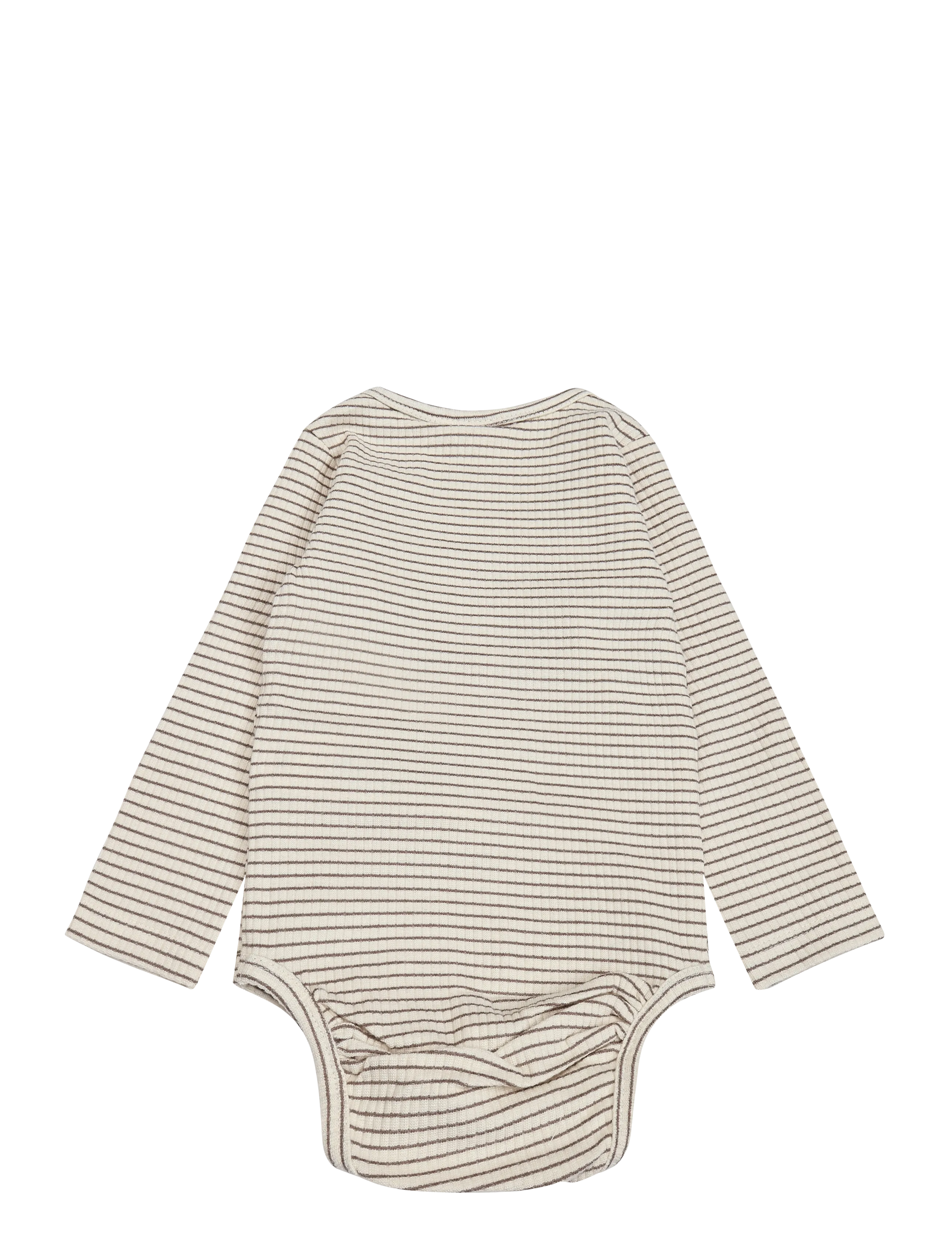 The New - TNSBVitus L_S Rib Body - langärmelige bodys - taupe gray striped tn - 1