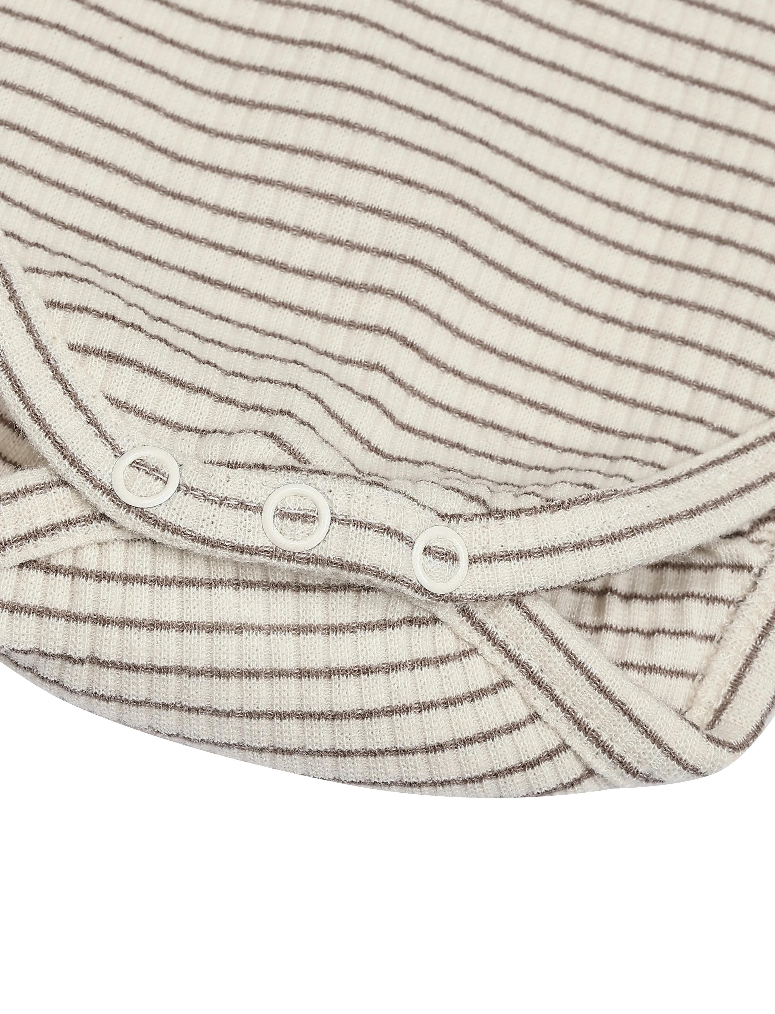 The New - TNSBVitus L_S Rib Body - langärmelige bodys - taupe gray striped tn - 3