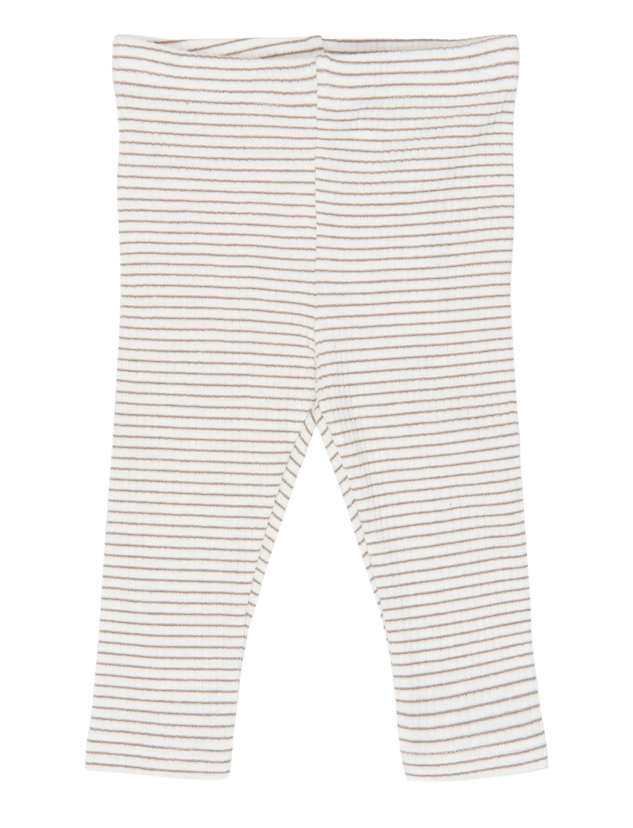 The New - TNSBVitus Rib Leggings - langärmelige bodys - taupe gray striped tn - 1