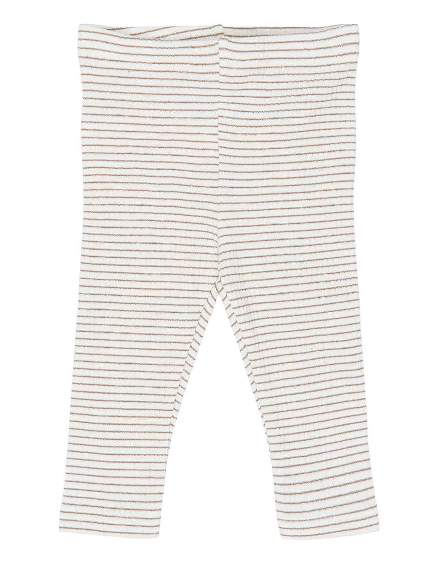 The New - TNSBVitus Rib Leggings - langärmelige bodys - taupe gray striped tn - 1