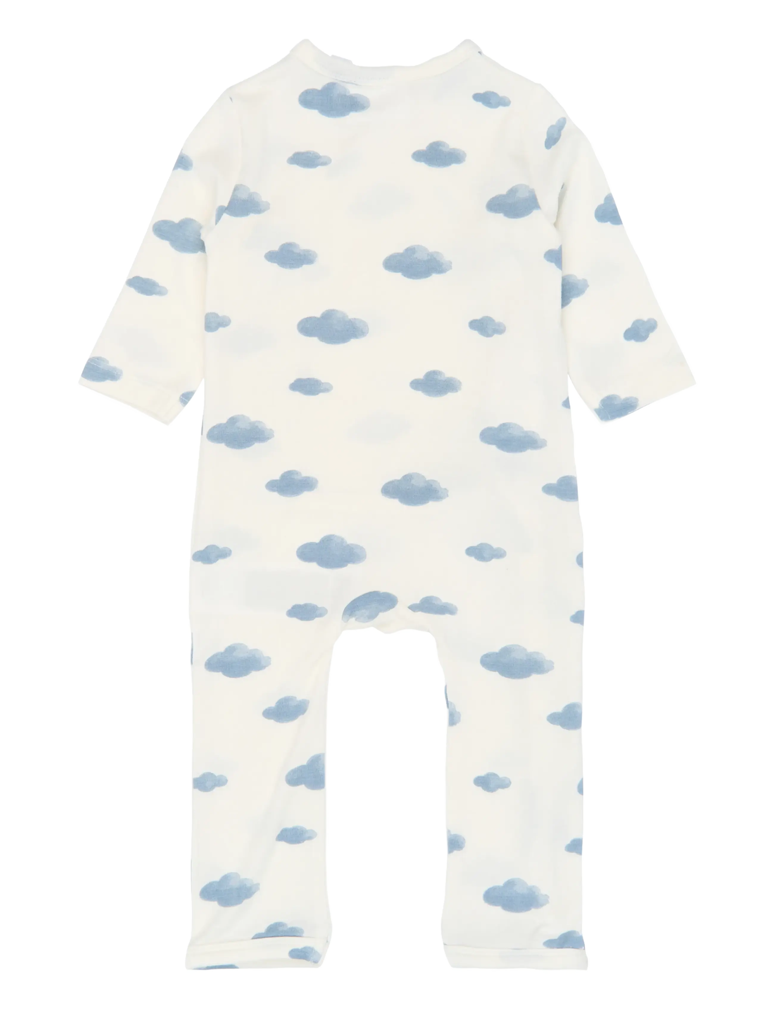 The New - TNSBVireo L_S Modal Wrap Jumpsuit - buksedragter - gardenia aop - 2
