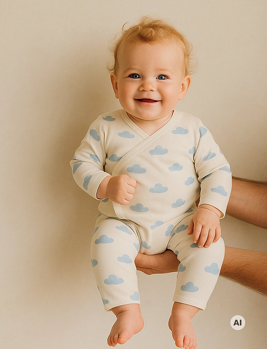 The New - TNSBVireo L_S Modal Wrap Jumpsuit - buksedragter - gardenia aop - 3