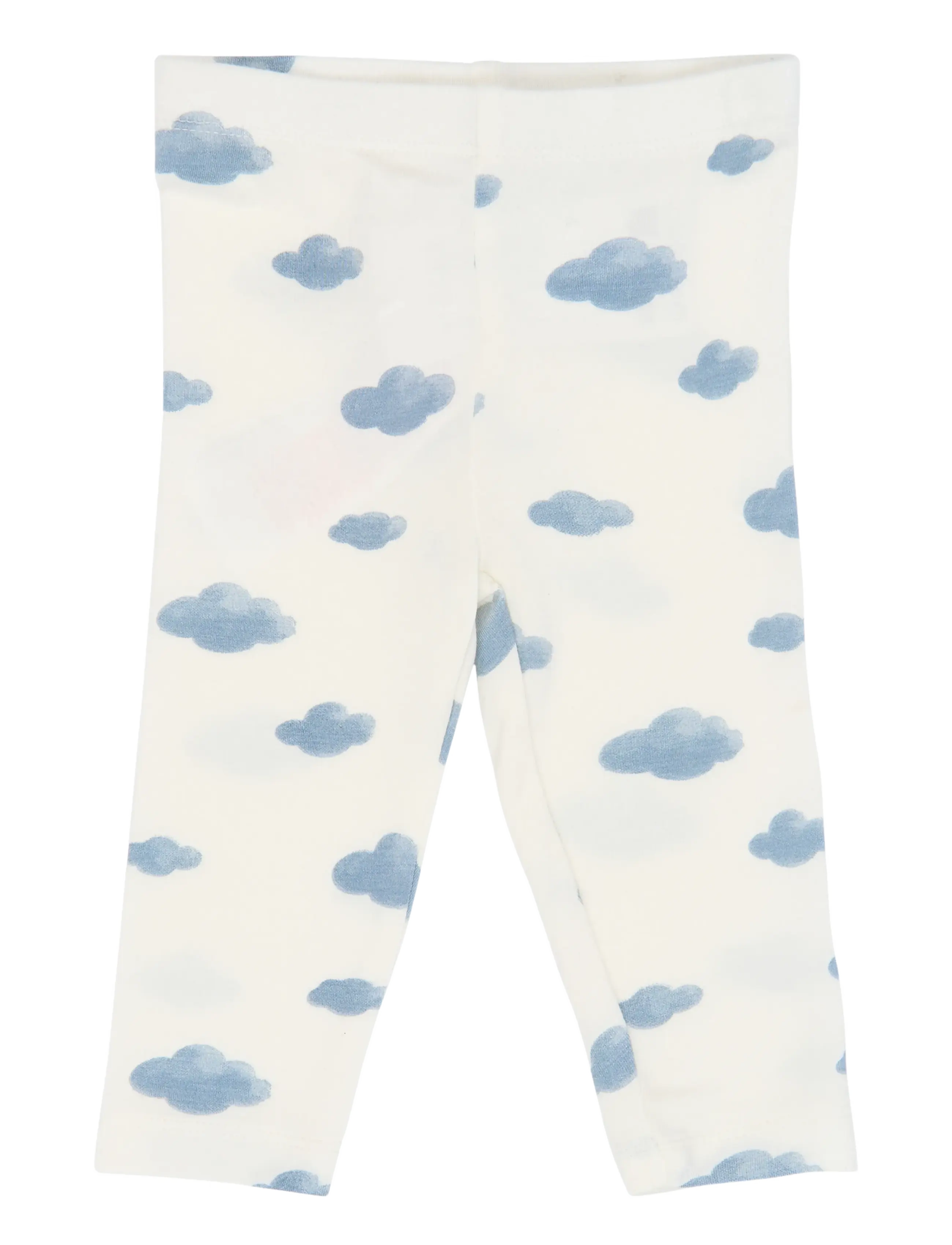 The New Tnsbbrother L_S Body, Sky Print Leggings, Cream, Str: 74