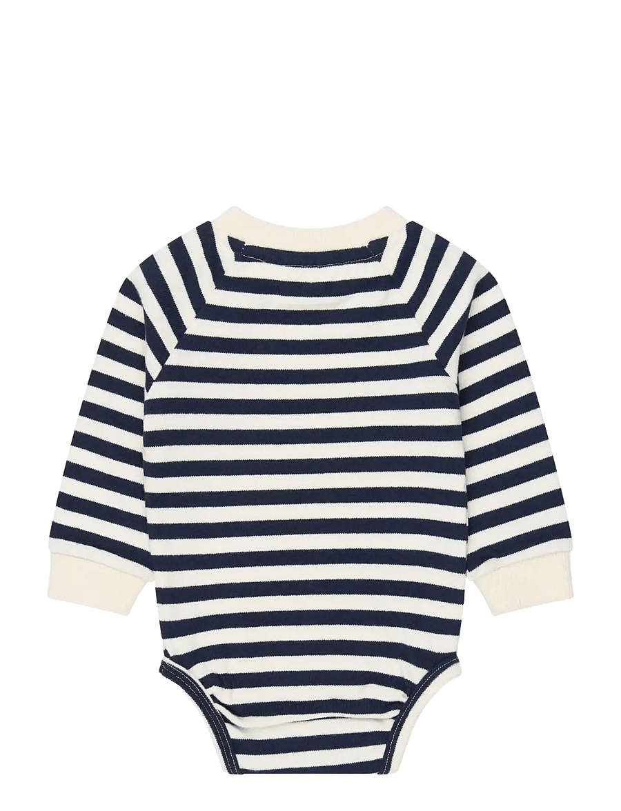 The New - TNSBVolker L_S Body - langærmede bodyer - navy blazer striped - 1