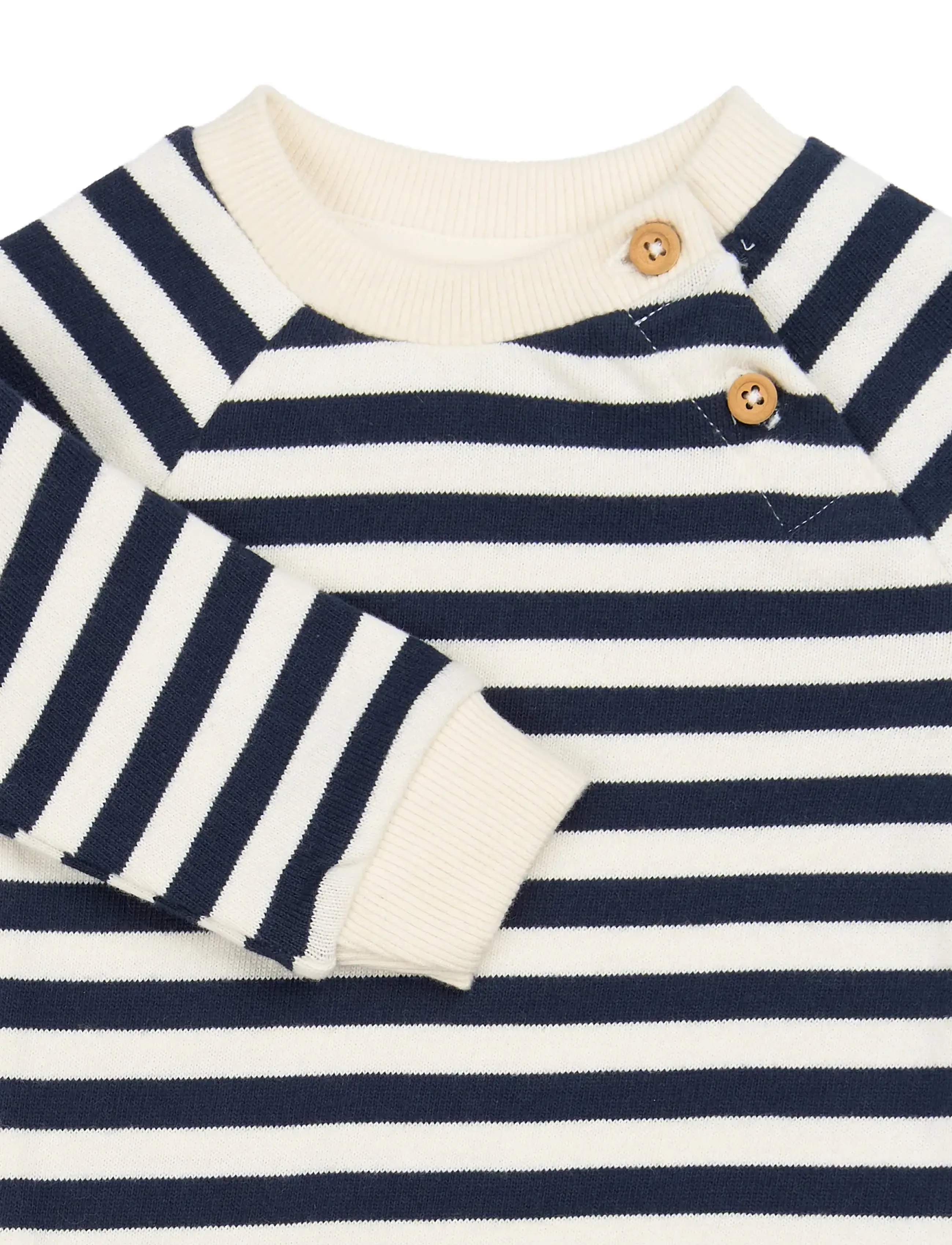 The New - TNSBVolker L_S Body - langærmede bodyer - navy blazer striped - 2
