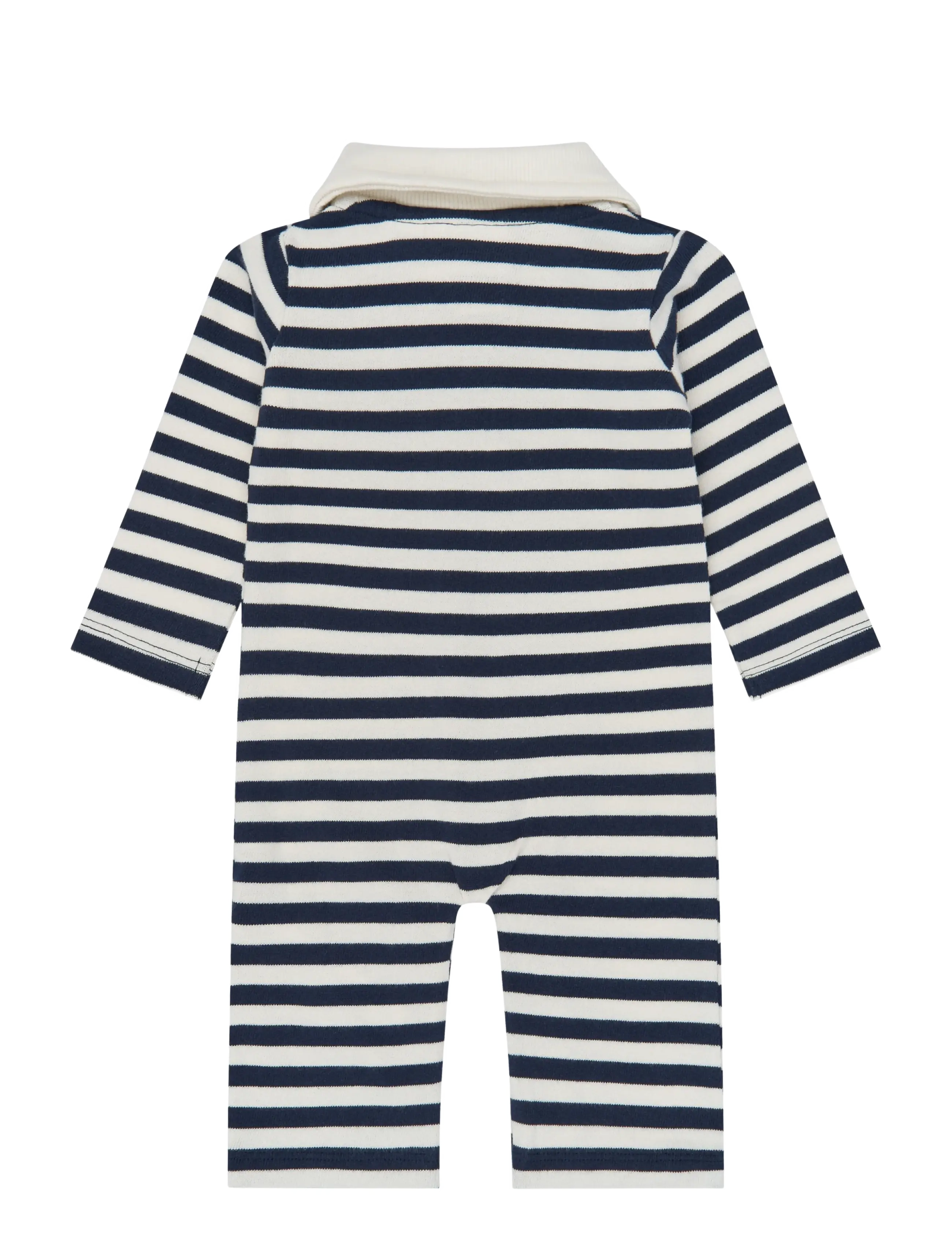 The New - TNSBVolker L_S Polo Jumpsuit - jumpsuits - navy blazer striped - 2
