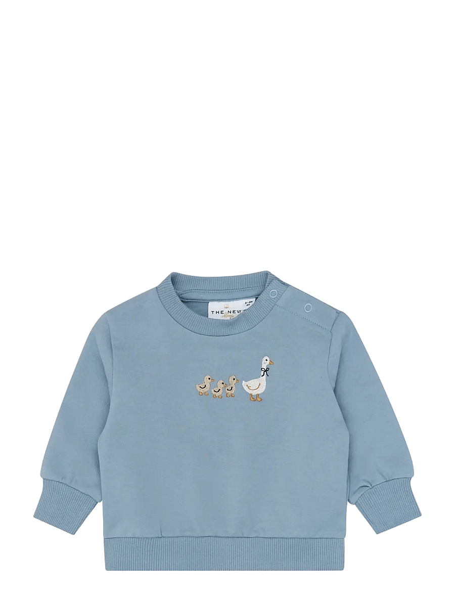The New - TNSBVarren Sweatshirt - pullover - ashley blue - 1