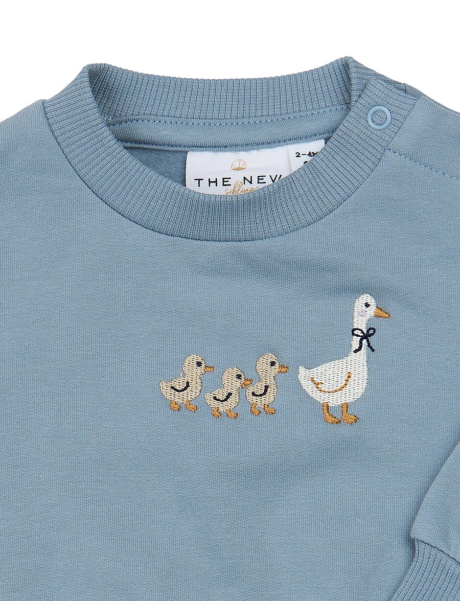 The New - TNSBVarren Sweatshirt - pullover - ashley blue - 3