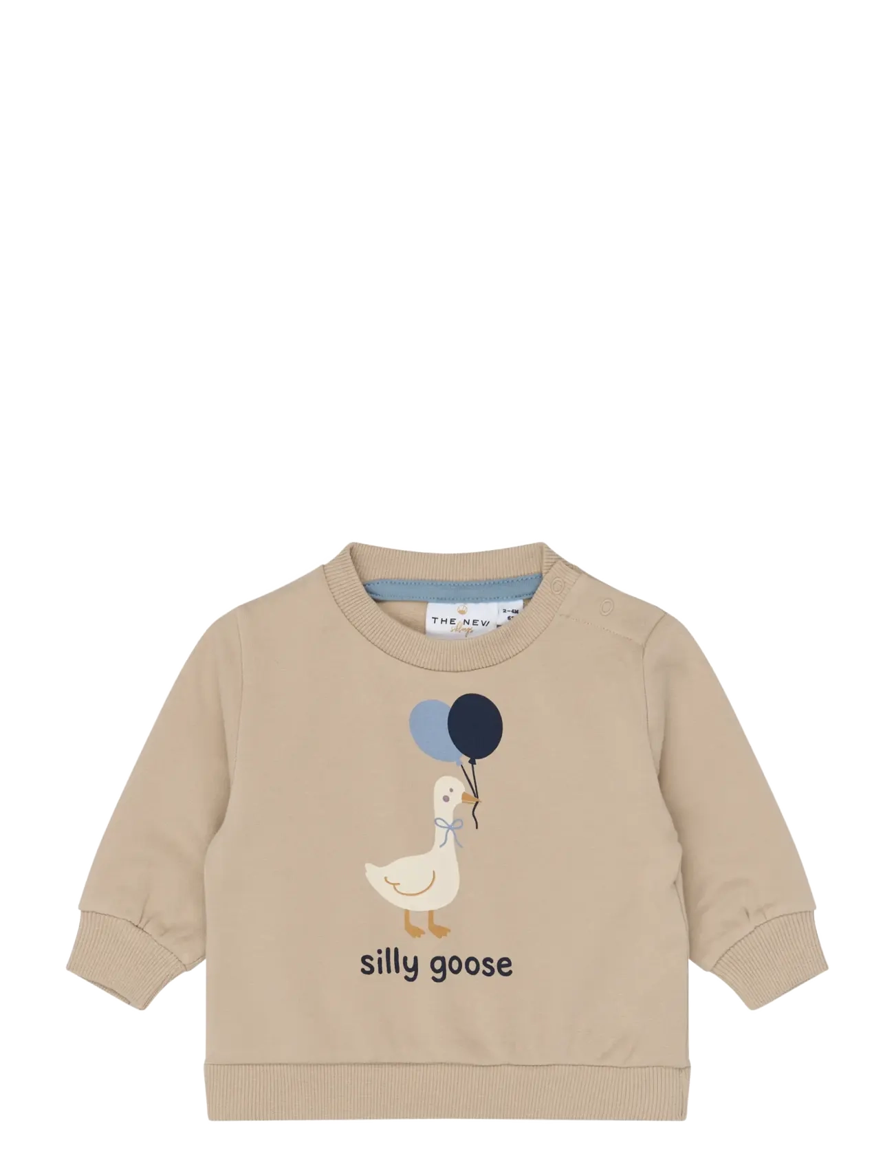The New TNSBVadim Sweatshirt - Baby 44-92 - HUMUS / beige