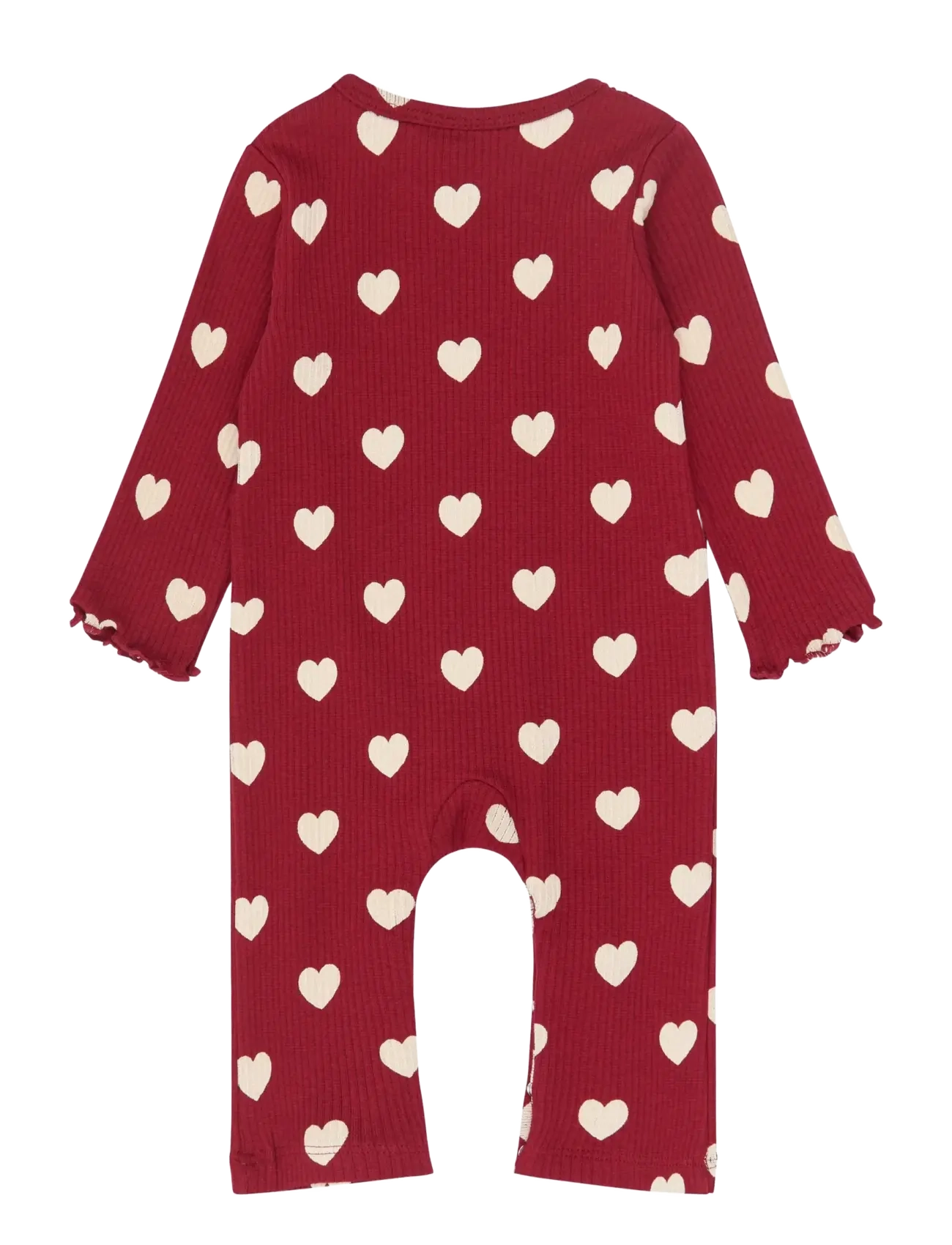 The New - TNSBHoliday Red Heart L_S Rib Jumps - kombinesoonid - rio red aop tn - 2