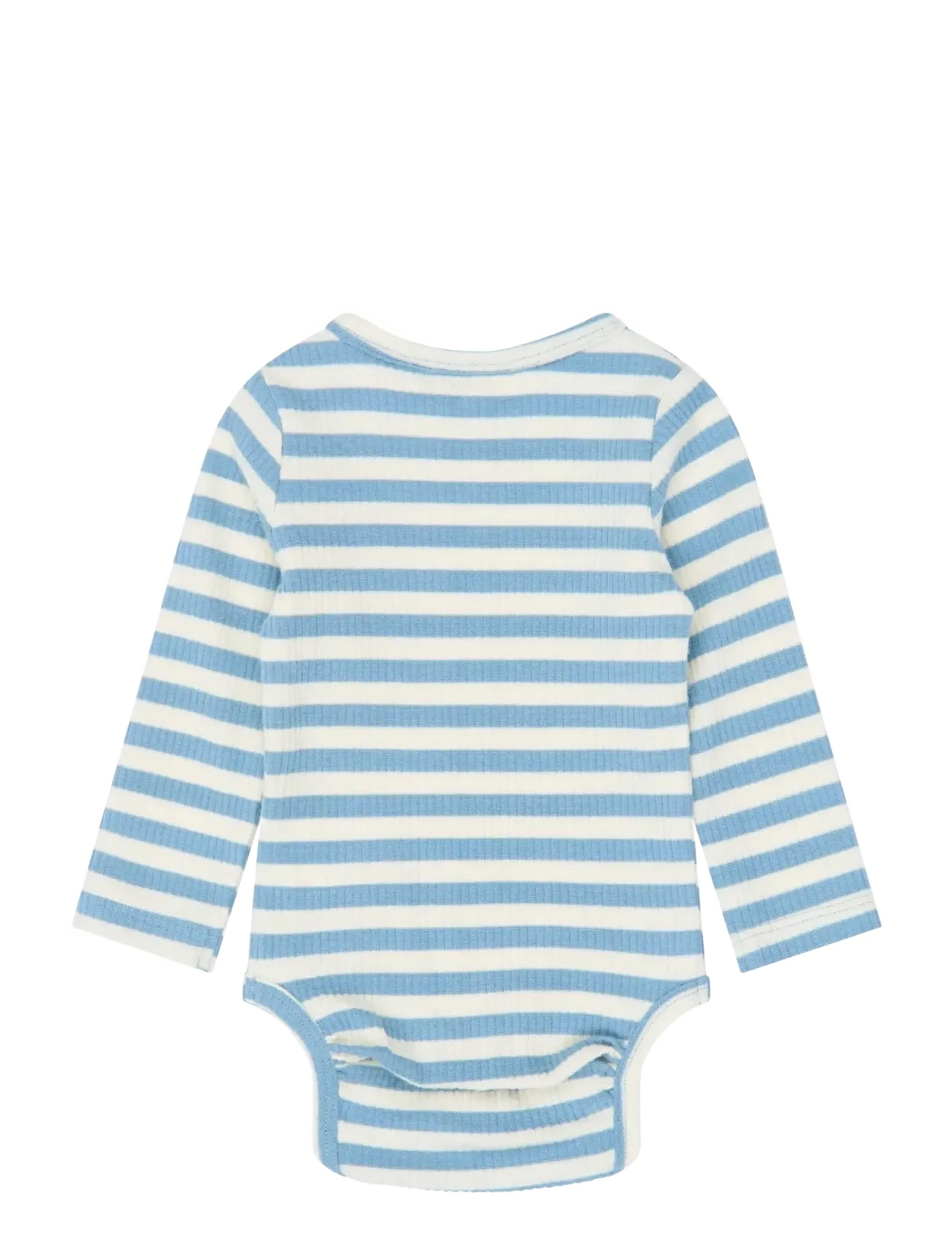 The New - TNSBFro L_S Rib Body - pikkade varrukatega bodid - ashley blue striped - 1