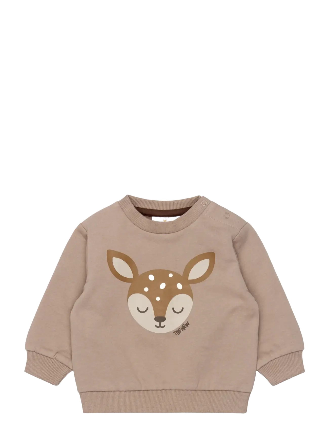 The New - TNSBYlk Sweatshirt - dressipluusid - taupe gray tn - 1