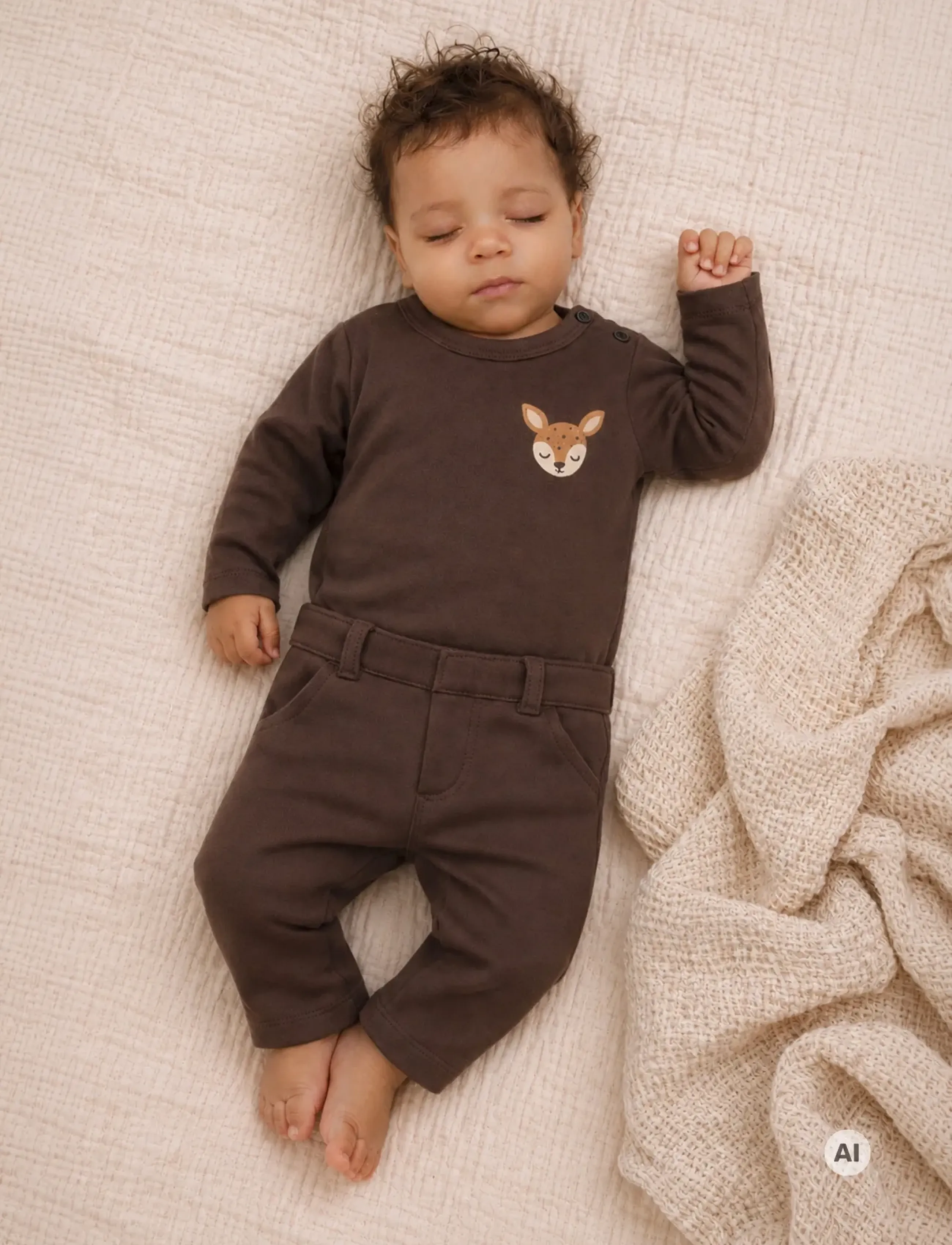 The New TNSBYiki Sweat Chinos - Stuttbuxur - CHESTNUT / brown