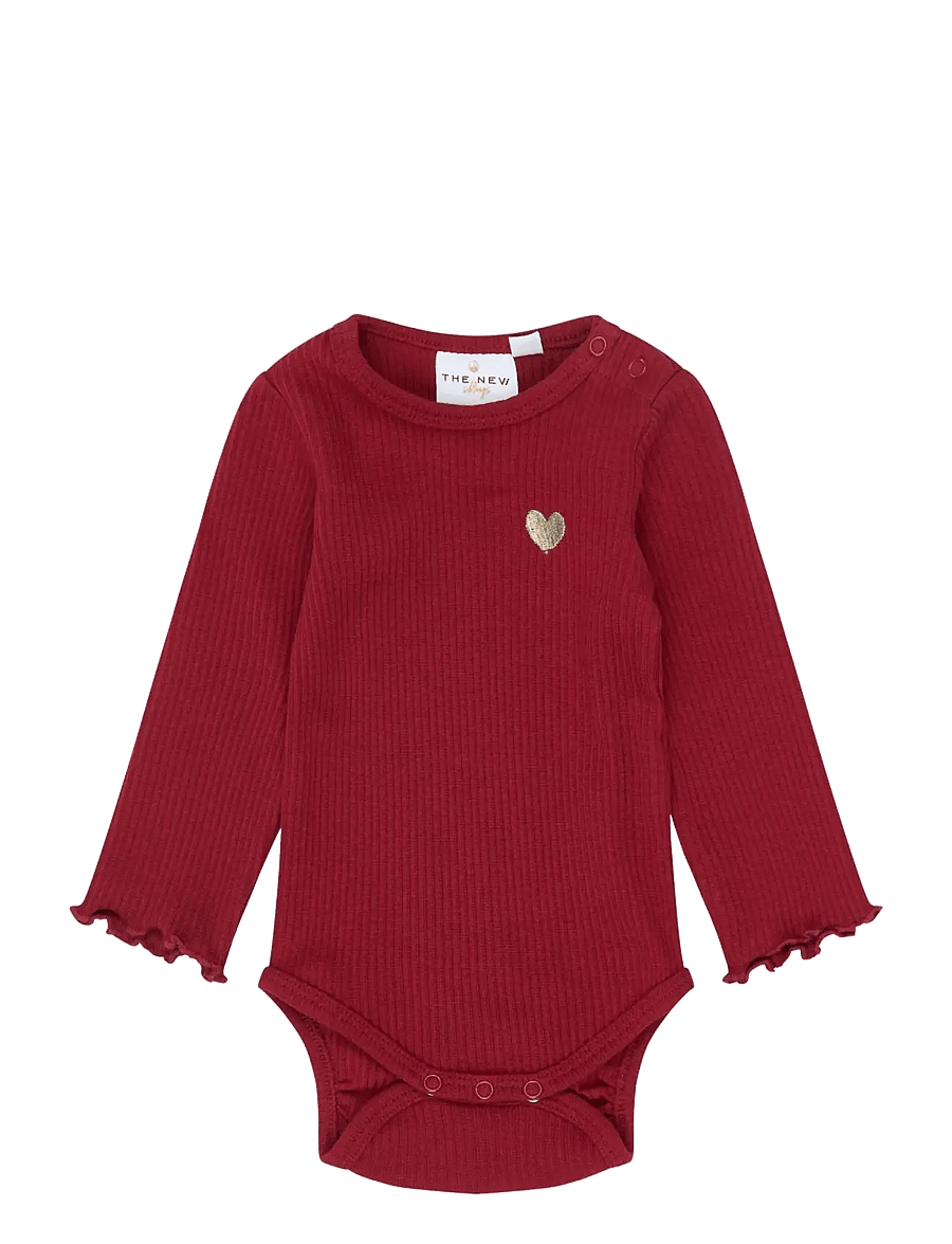 The New - TNSBYanni L_S Rib Body - långärmade bodies - rio red tn - 0
