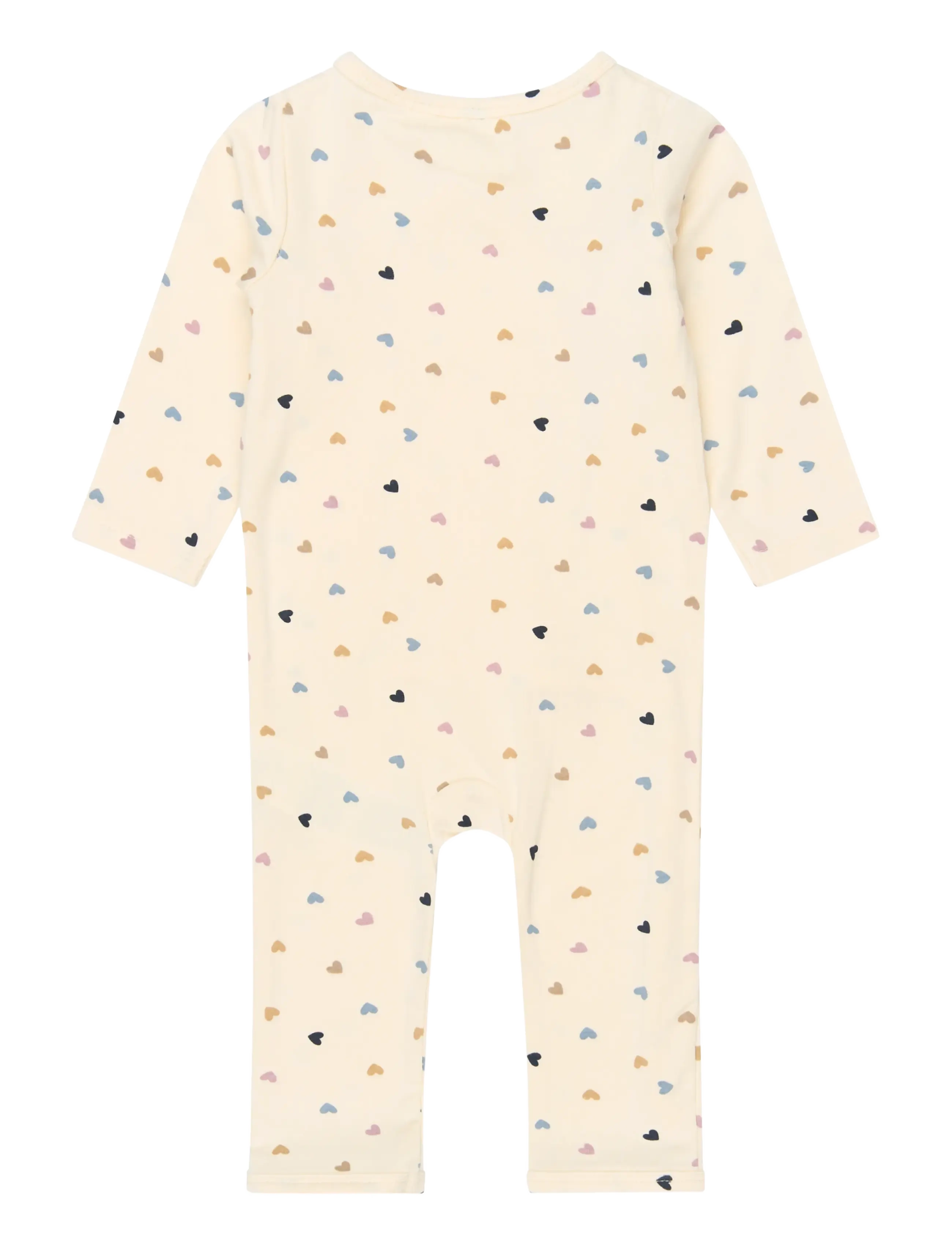 The New - TNSBViola L_S Wrap Modal Jumpsuit - jumpsuits - gardenia aop - 1