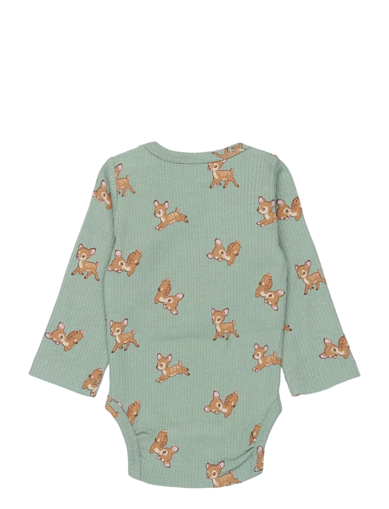The New - TNSBYambu L_S Rib Body - långärmade bodies - lily pad aop - 1