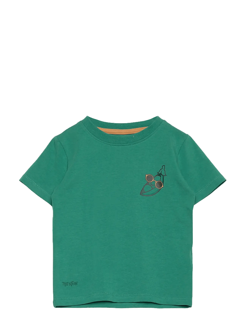 The New - TNSTNewel S_S Tee - kurzärmelige - bottle green - 1