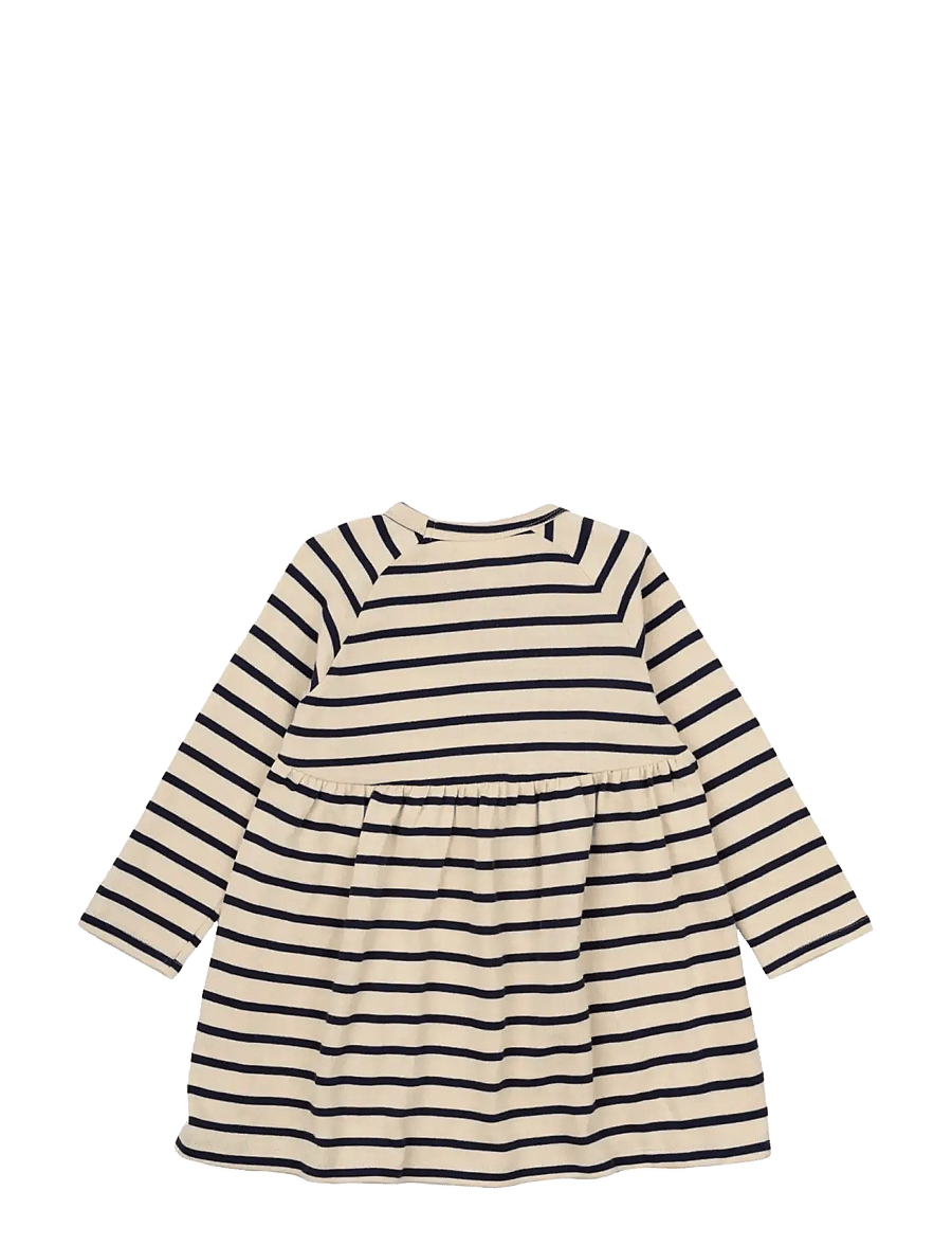 The New - TNSTNat L_S Dress - langærmede hverdagskjoler - mood indigo striped - 1