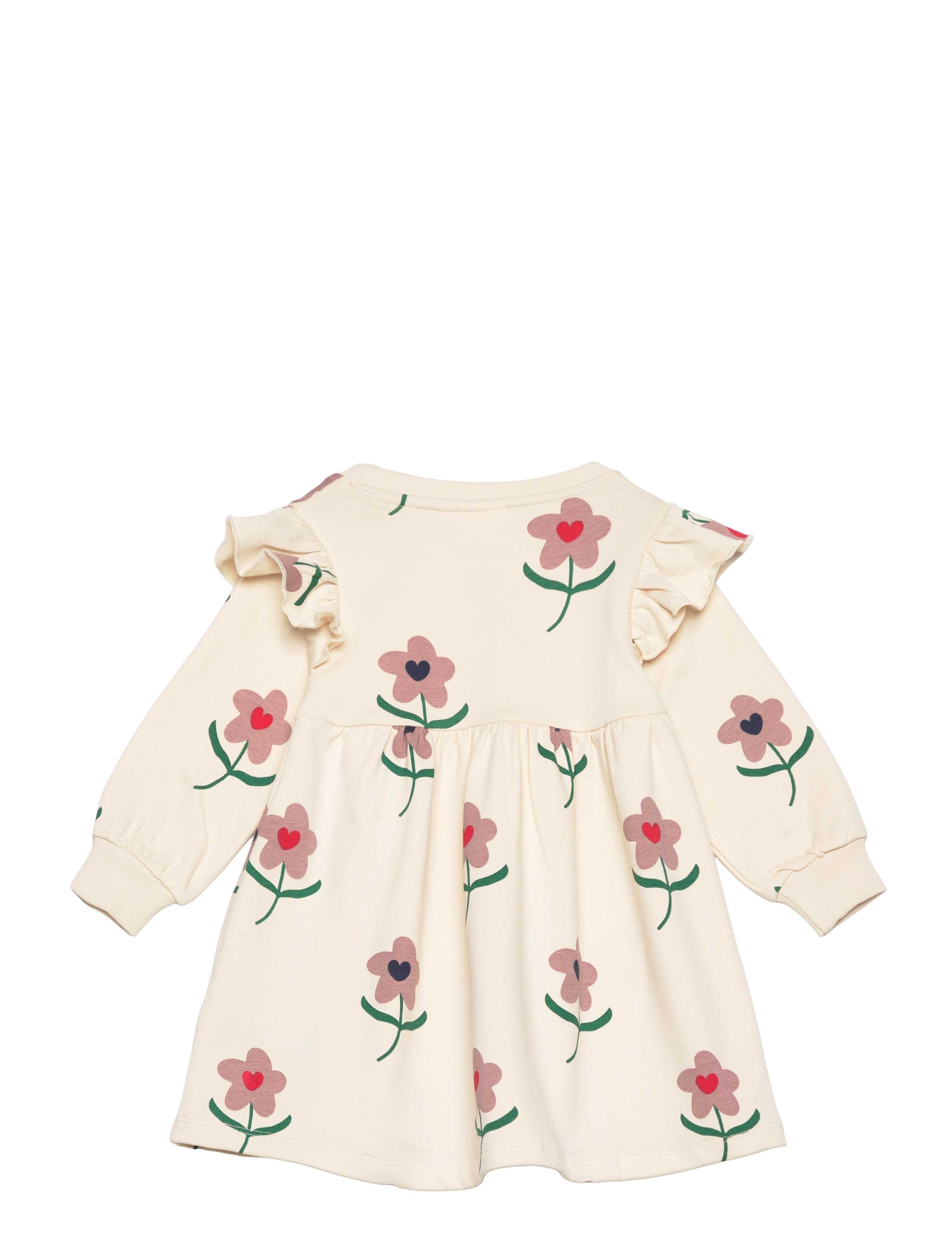 The New - TNSTNetty L_S Sweat Dress - white swan aop - 1