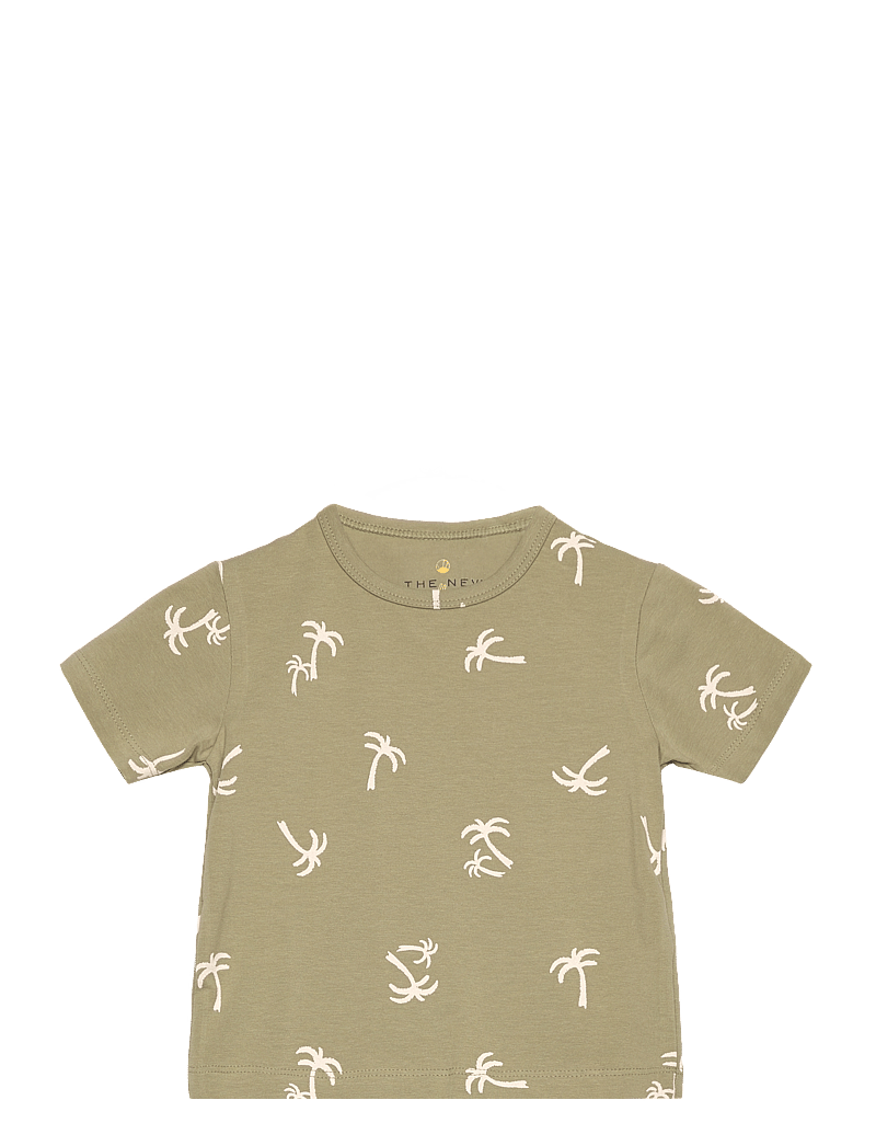 The New - TNSTOtto S_S Tee - short-sleeved t-shirts - tea aop - 0