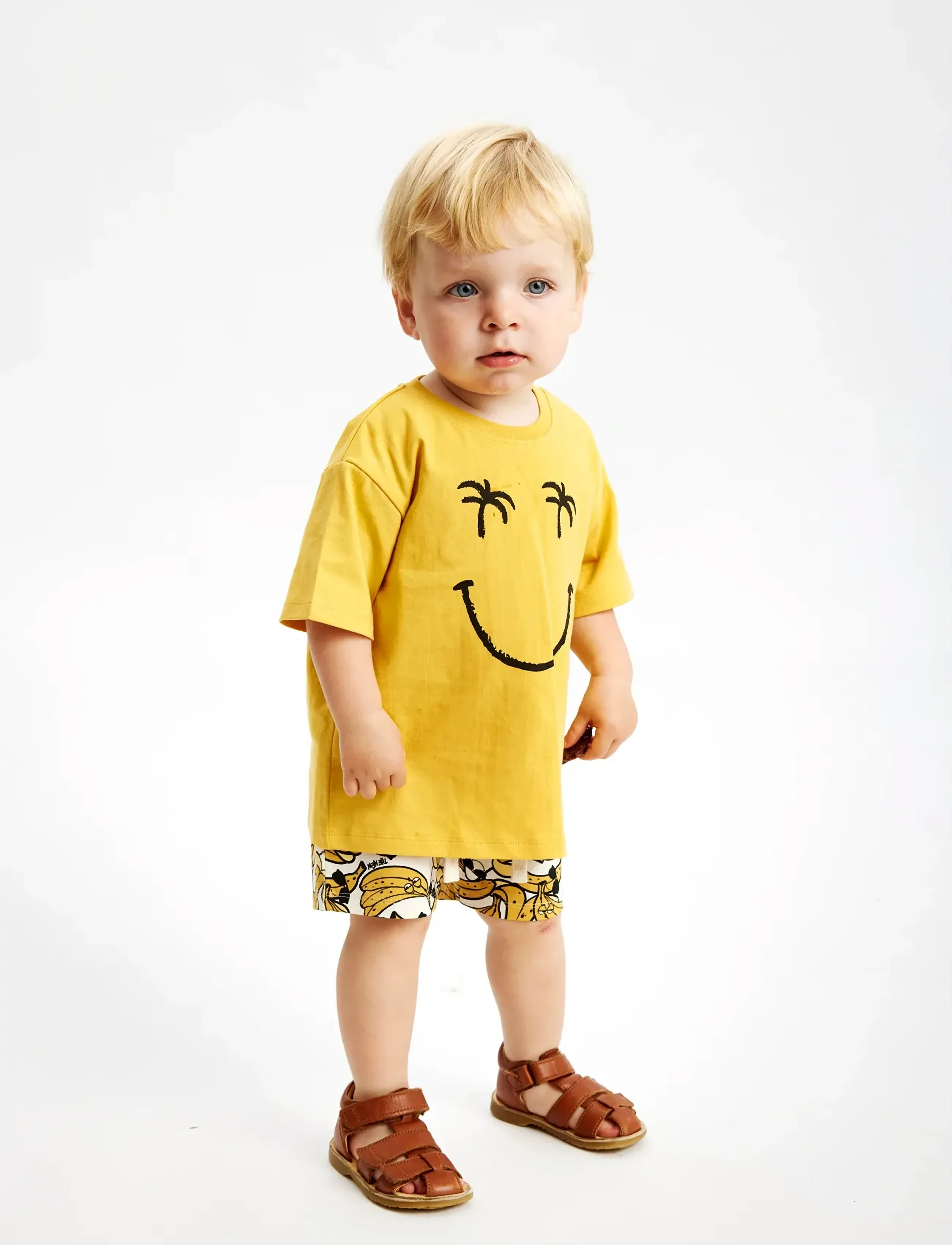 The New TNSTOrwin OS S_S Tee - Oberteile & T-Shirts - OCRE / yellow