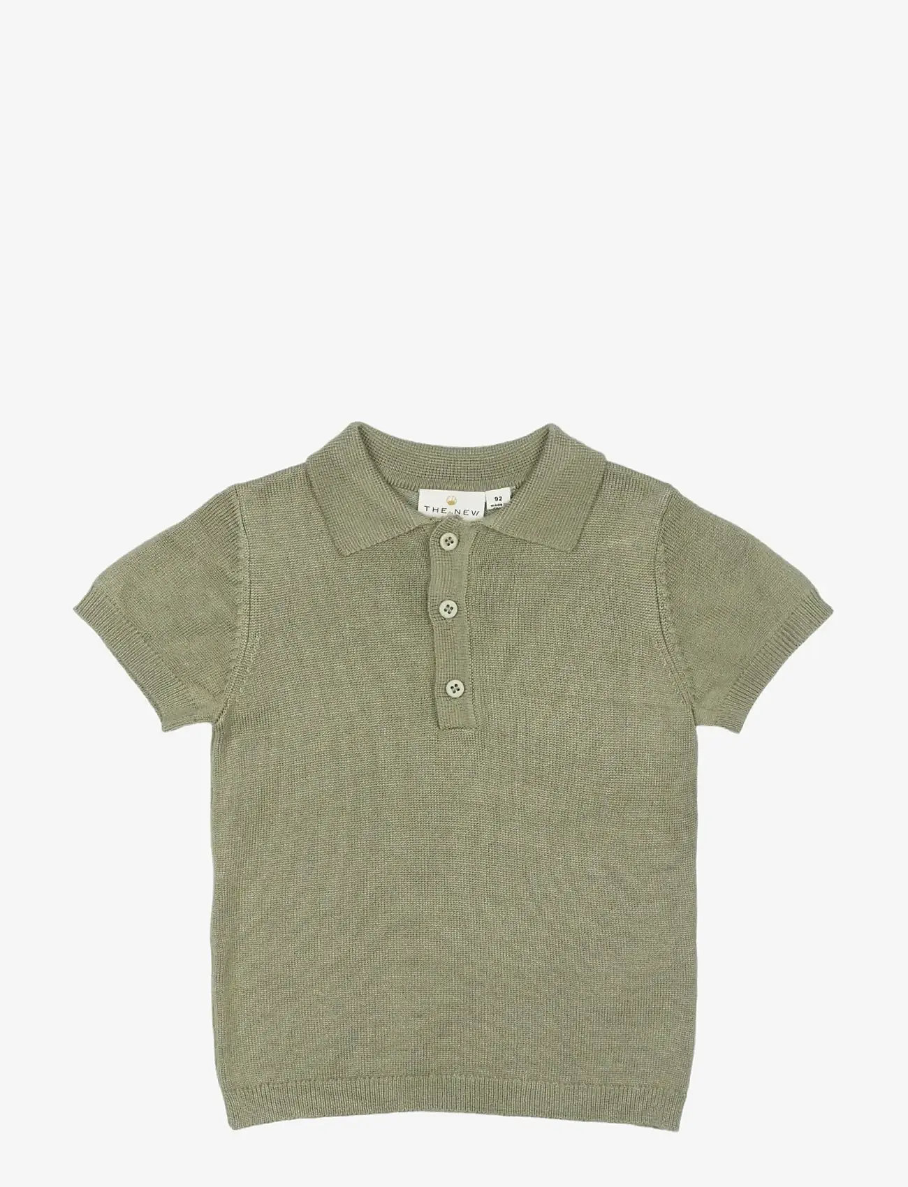 The New - TNSTOlivio S_S Knit Polo - lühikeste varrukatega polod - tea - 0