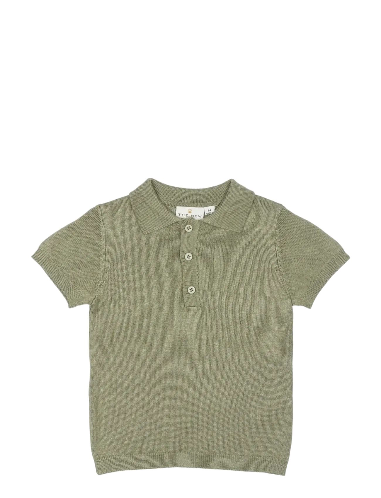 The New TNSTOlivio S_S Knit Polo - Polosärgid - TEA / khaki/green