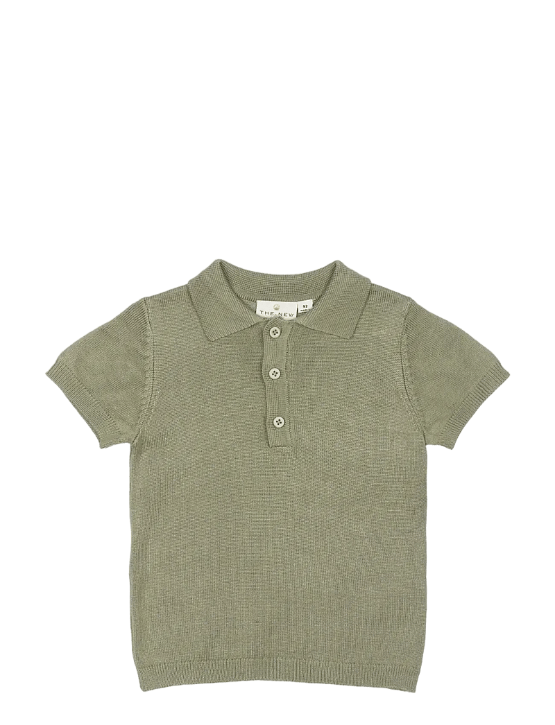 The New - TNSTOlivio S_S Knit Polo - lühikeste varrukatega polod - tea - 0