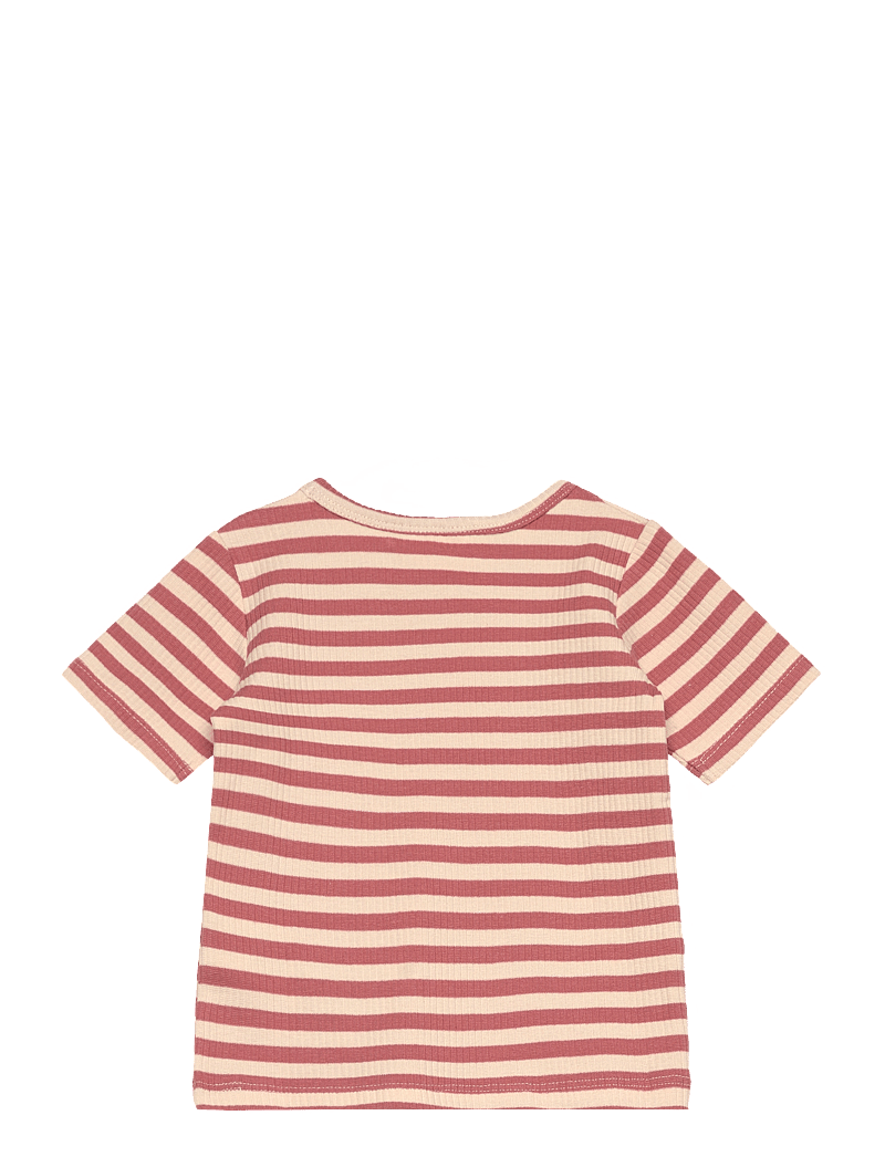 The New - TNSTFro Uni S_S Tee - kurzärmelige - old rose striped - 1