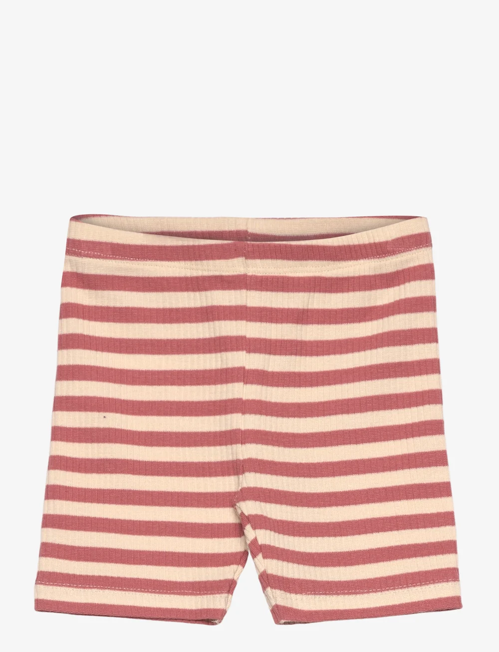 The New - TNSTFro Uni Tight Rib Shorts - casual shorts - old rose striped - 0