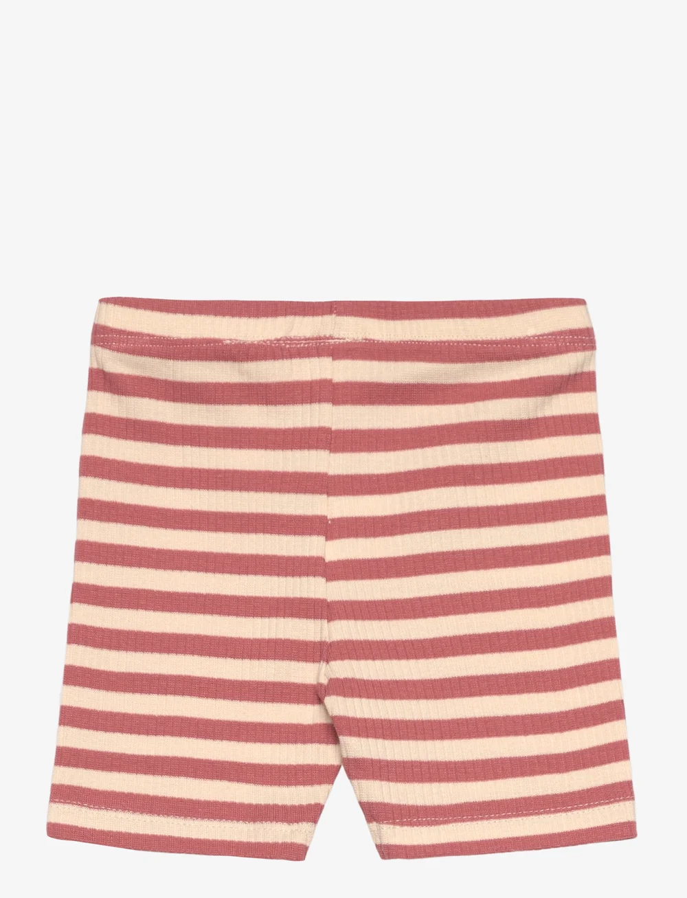 The New - TNSTFro Uni Tight Rib Shorts - casual shorts - old rose striped - 1