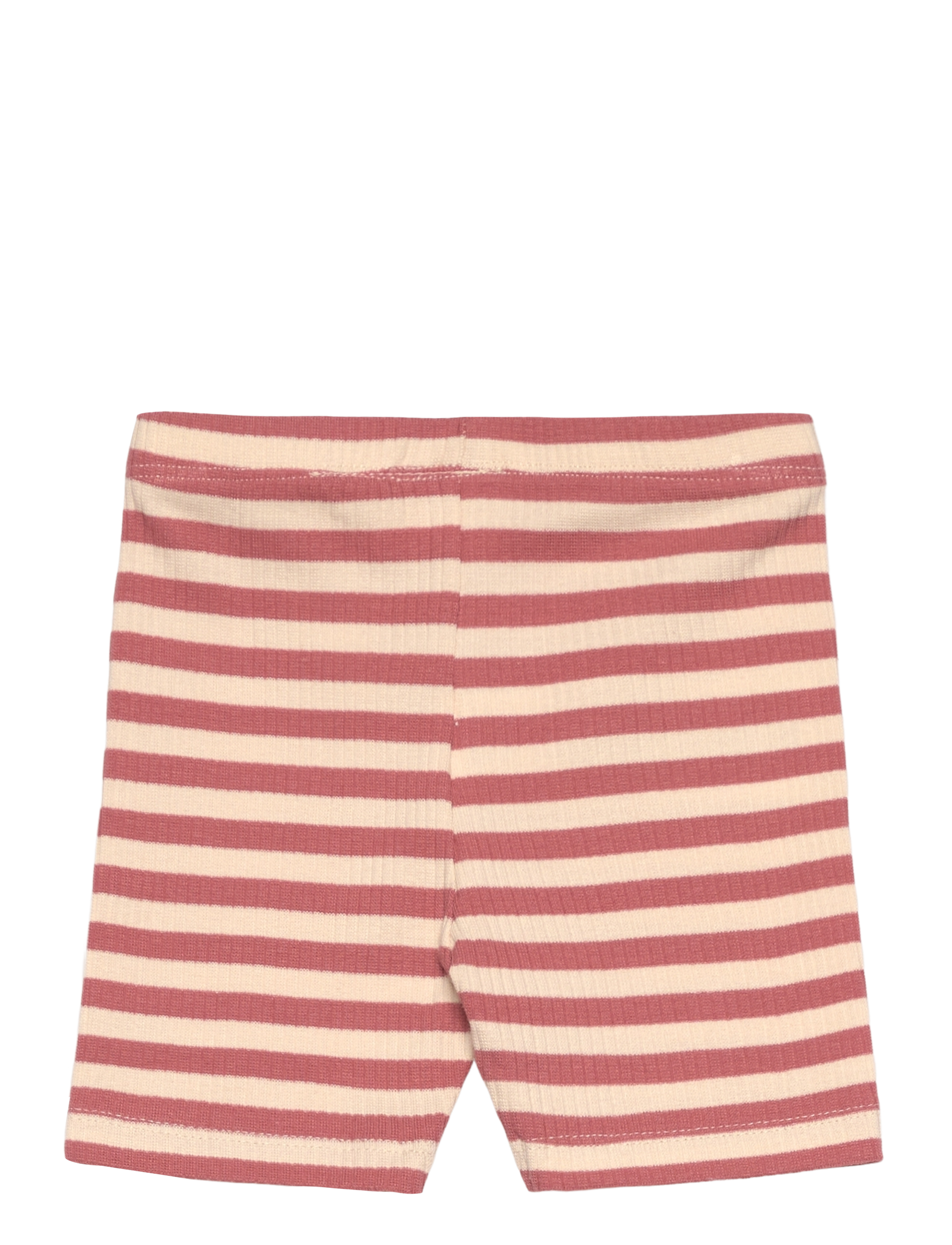 The New - TNSTFro Uni Tight Rib Shorts - old rose striped - 1