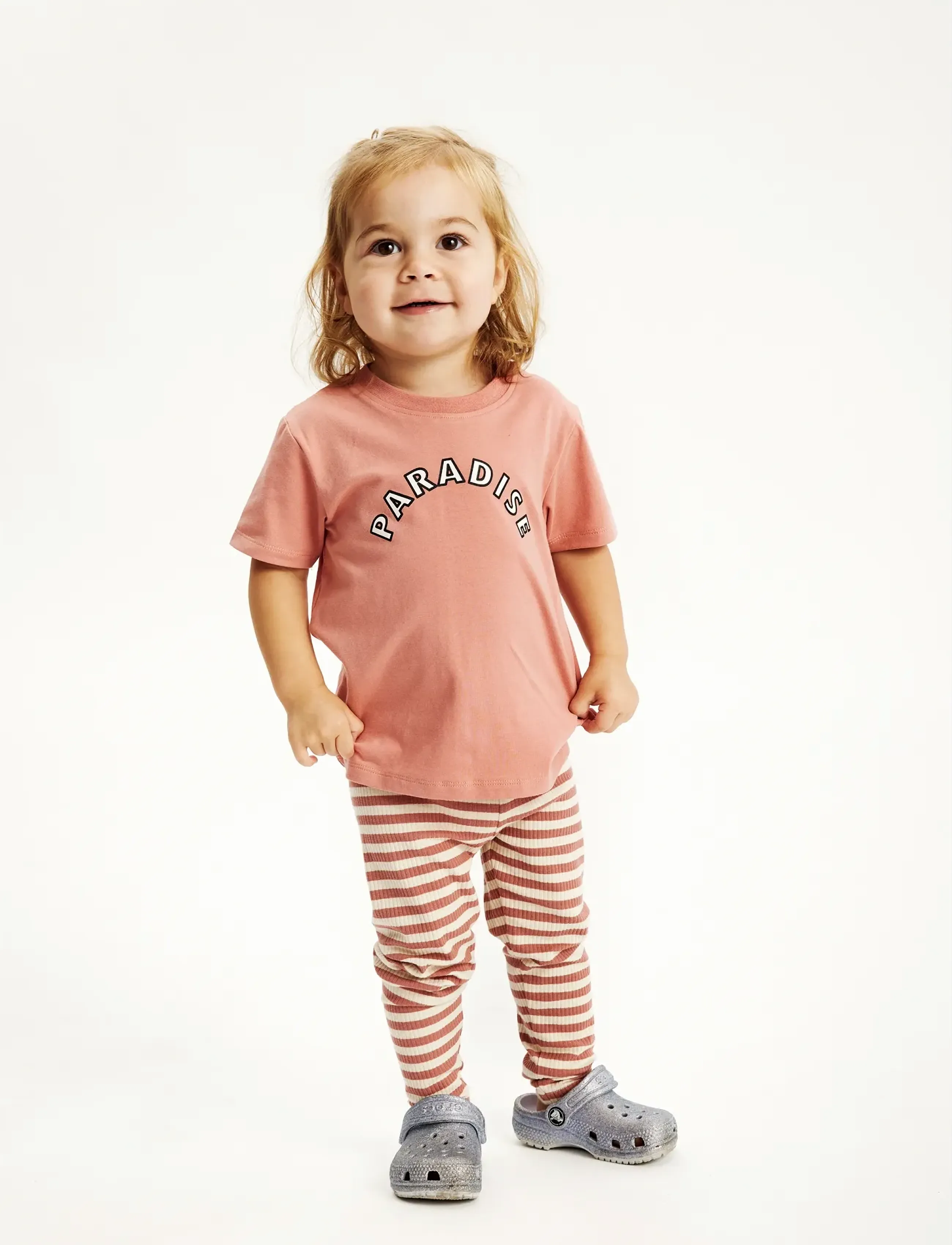 The New Tnstophelia S_S Tee, 110, Pink, T-Shirts > Kortærmede, Børn