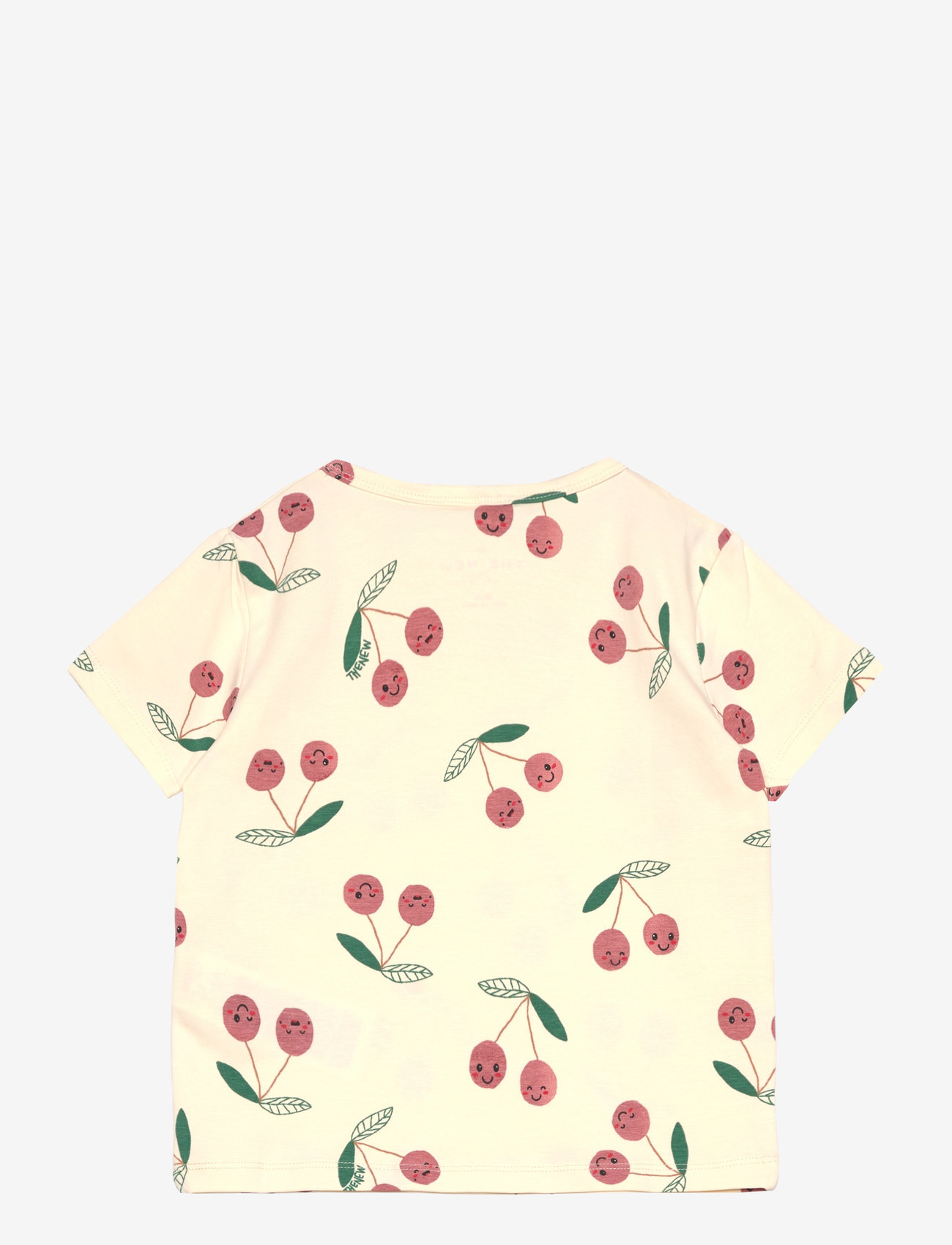 The New - TNSTOlivia S_S Tee - white swan aop - 1