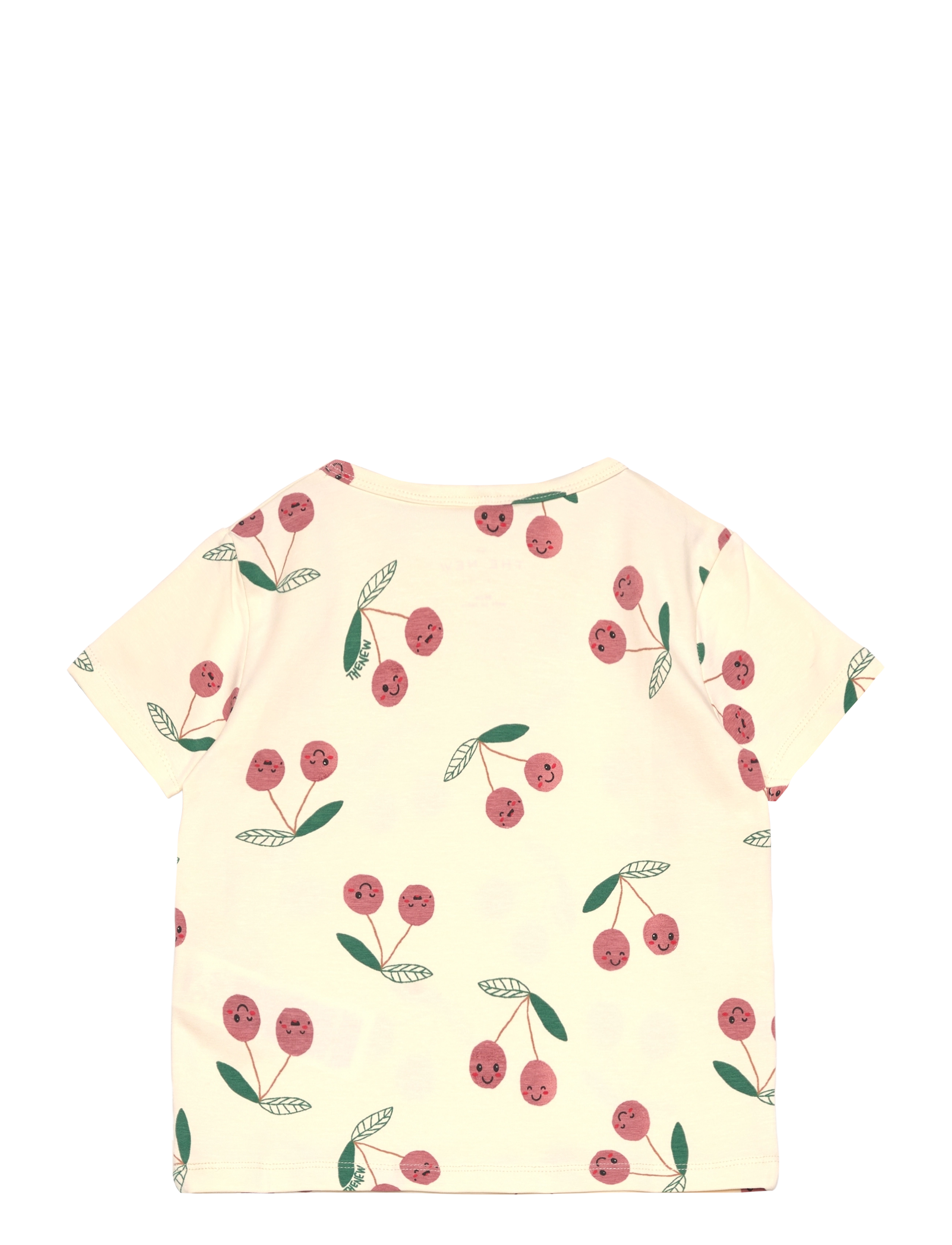 The New - TNSTOlivia S_S Tee - white swan aop - 1