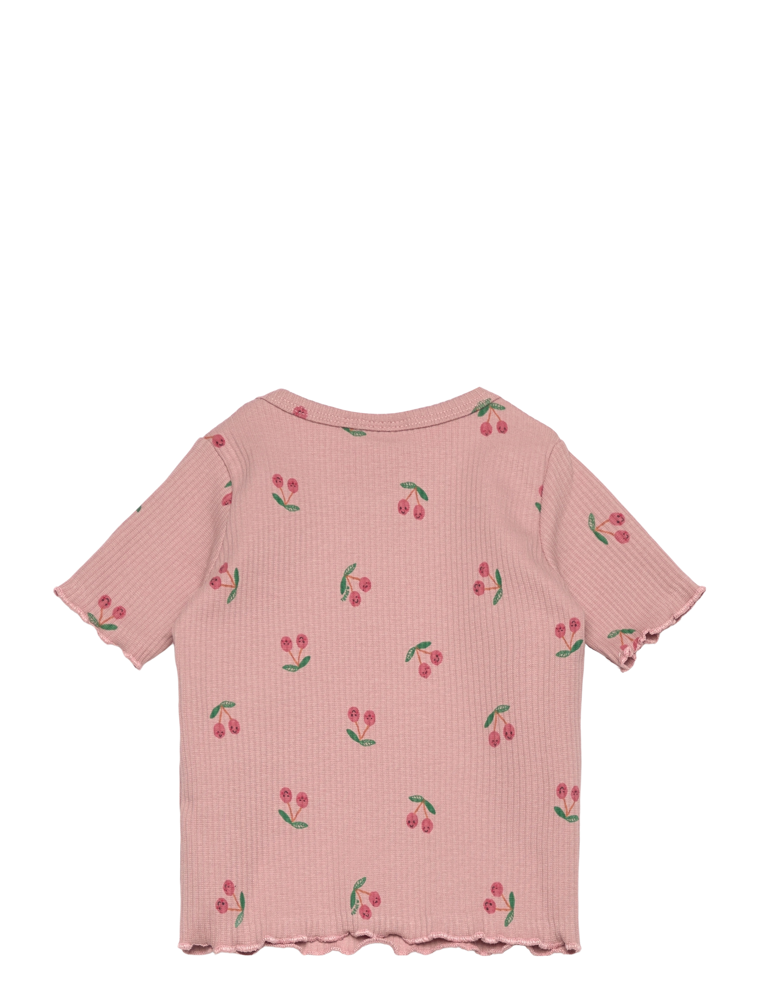 The New - TNSTOona S_S Rib Tee - adobe rose aop - 1