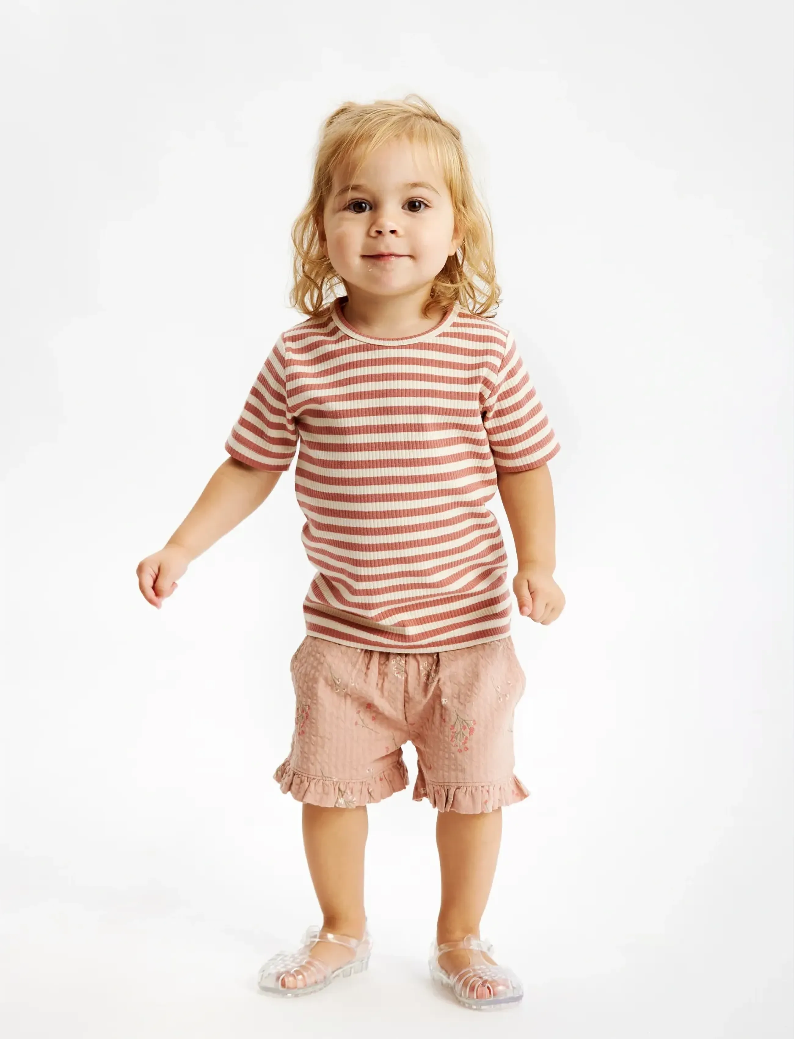 The New TNSTOline Shorts - Underdele - ADOBE ROSE AOP / pink/rose