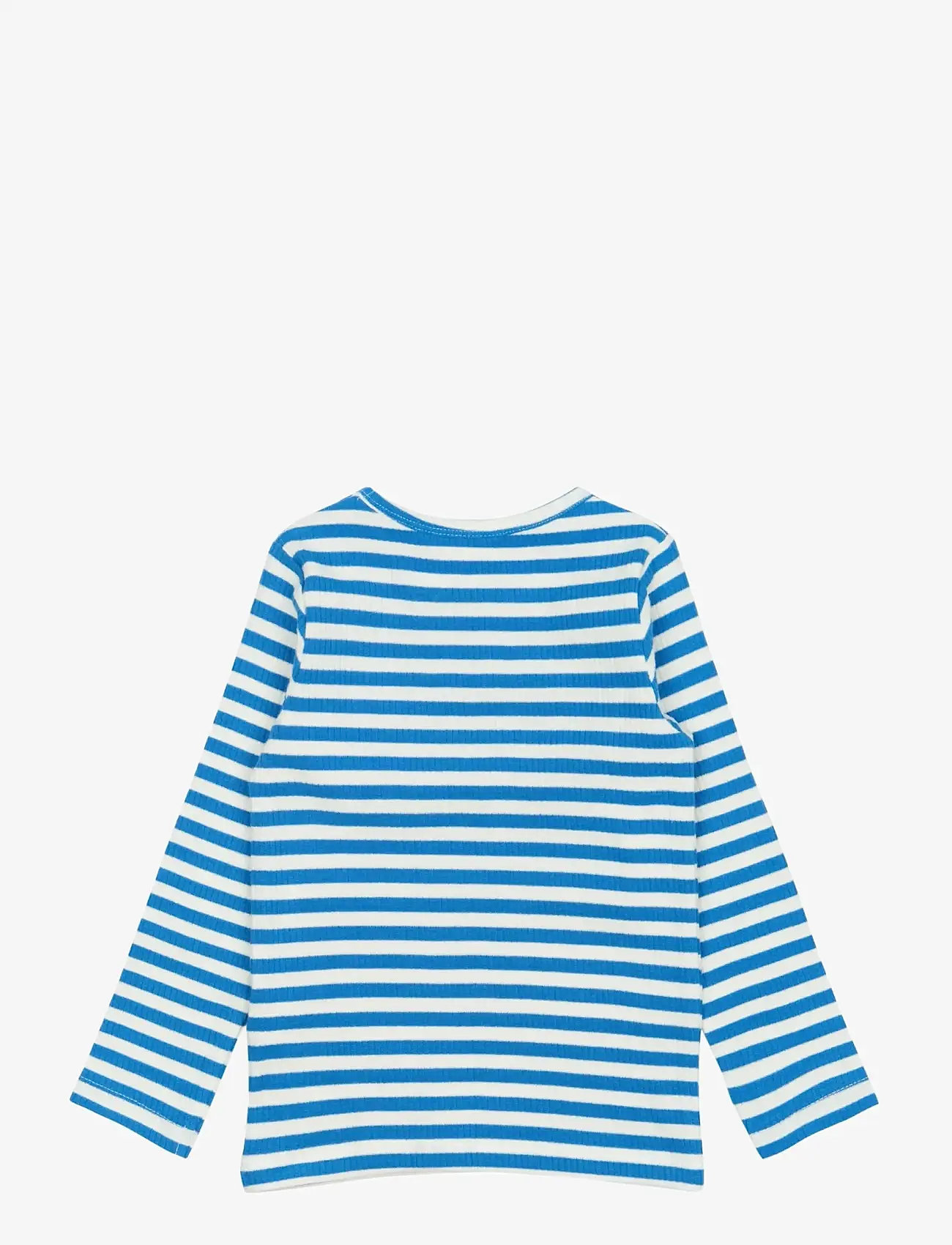 The New - TNSTFro L_S Rib Tee - långärmade t-shirts - campanula striped - 1