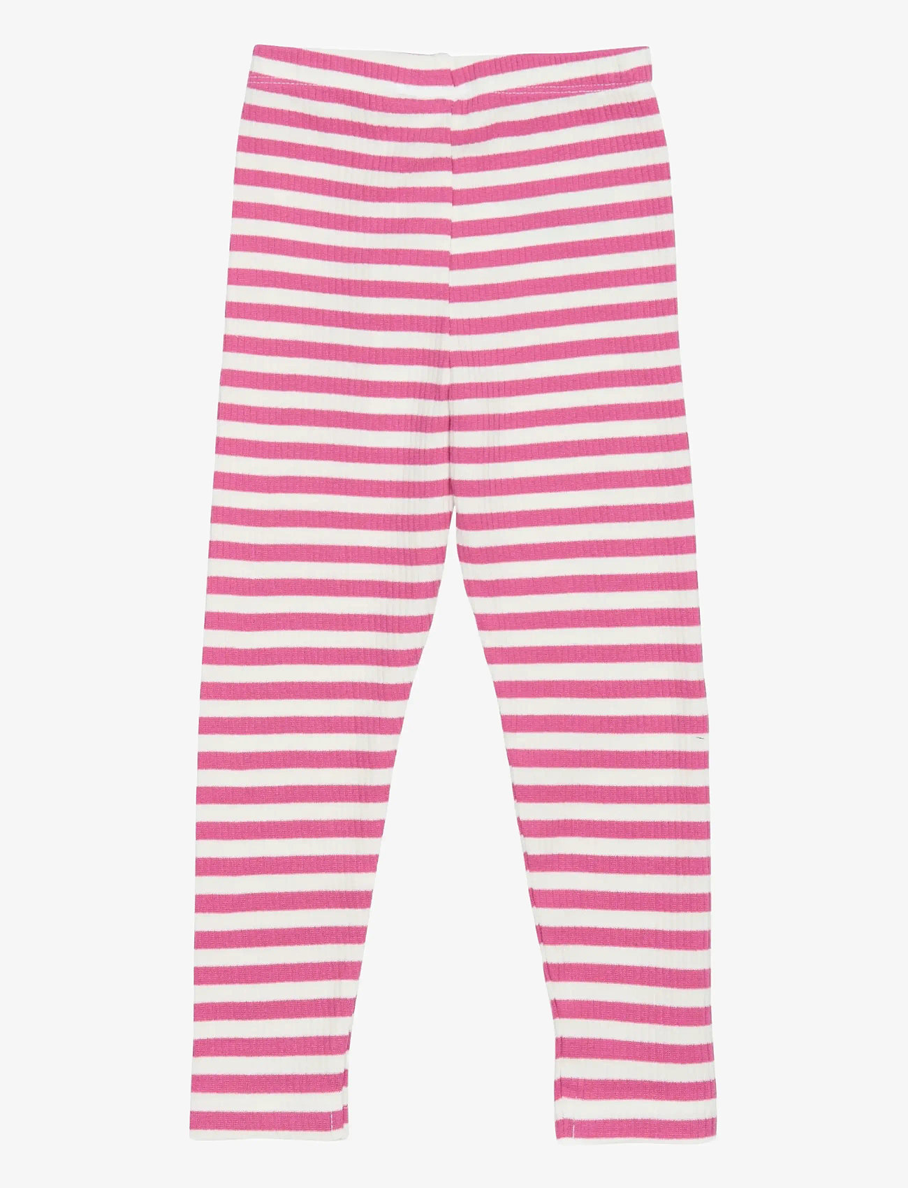 The New - TNSTFro Rib Leggings - retuusid - ibis rose striped - 1
