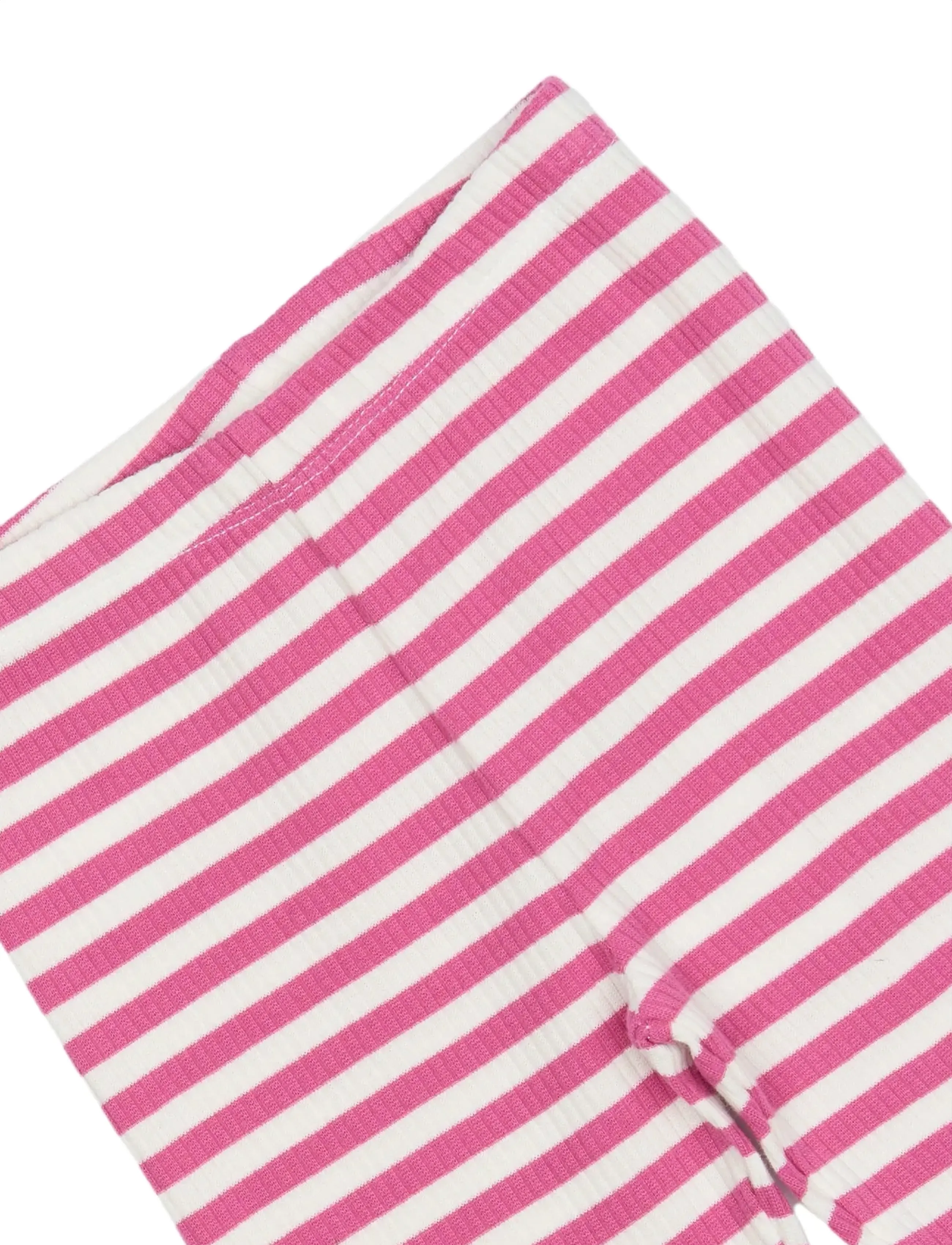 The New - TNSTFro Rib Leggings - leggings - ibis rose striped - 2