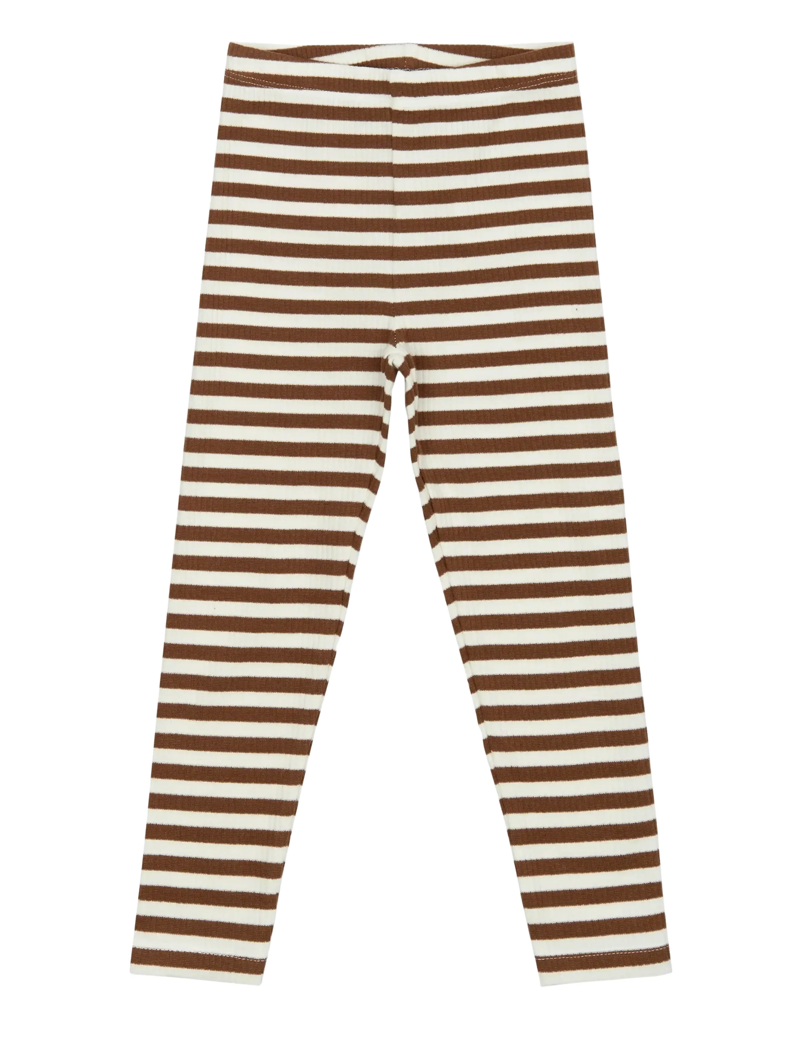 The New - TNSTFro Rib Leggings - leggings - toffee striped - 0