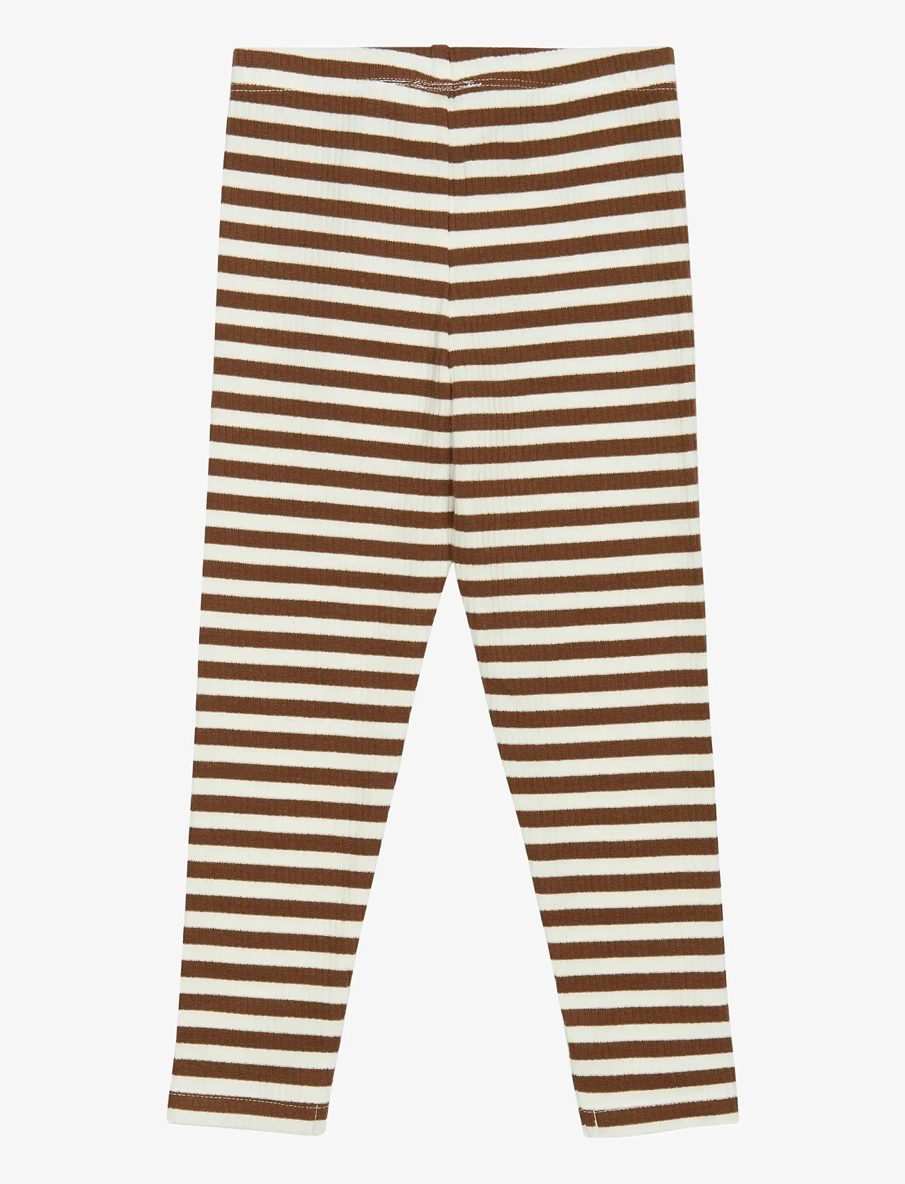 The New - TNSTFro Rib Leggings - retuusid - toffee striped - 1