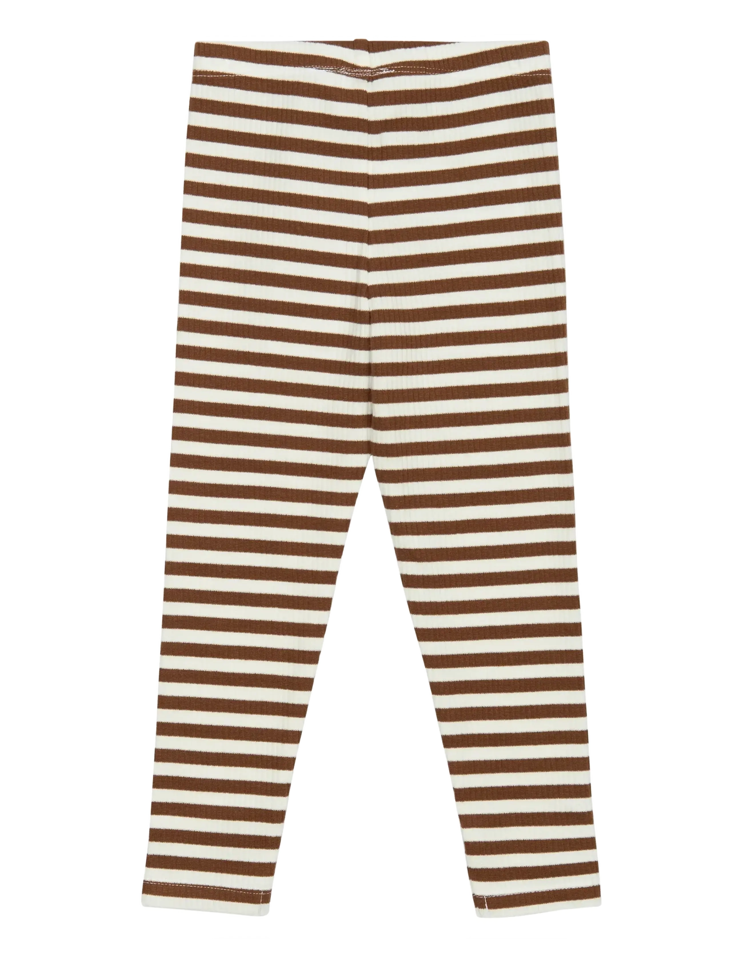The New - TNSTFro Rib Leggings - leggings - toffee striped - 1