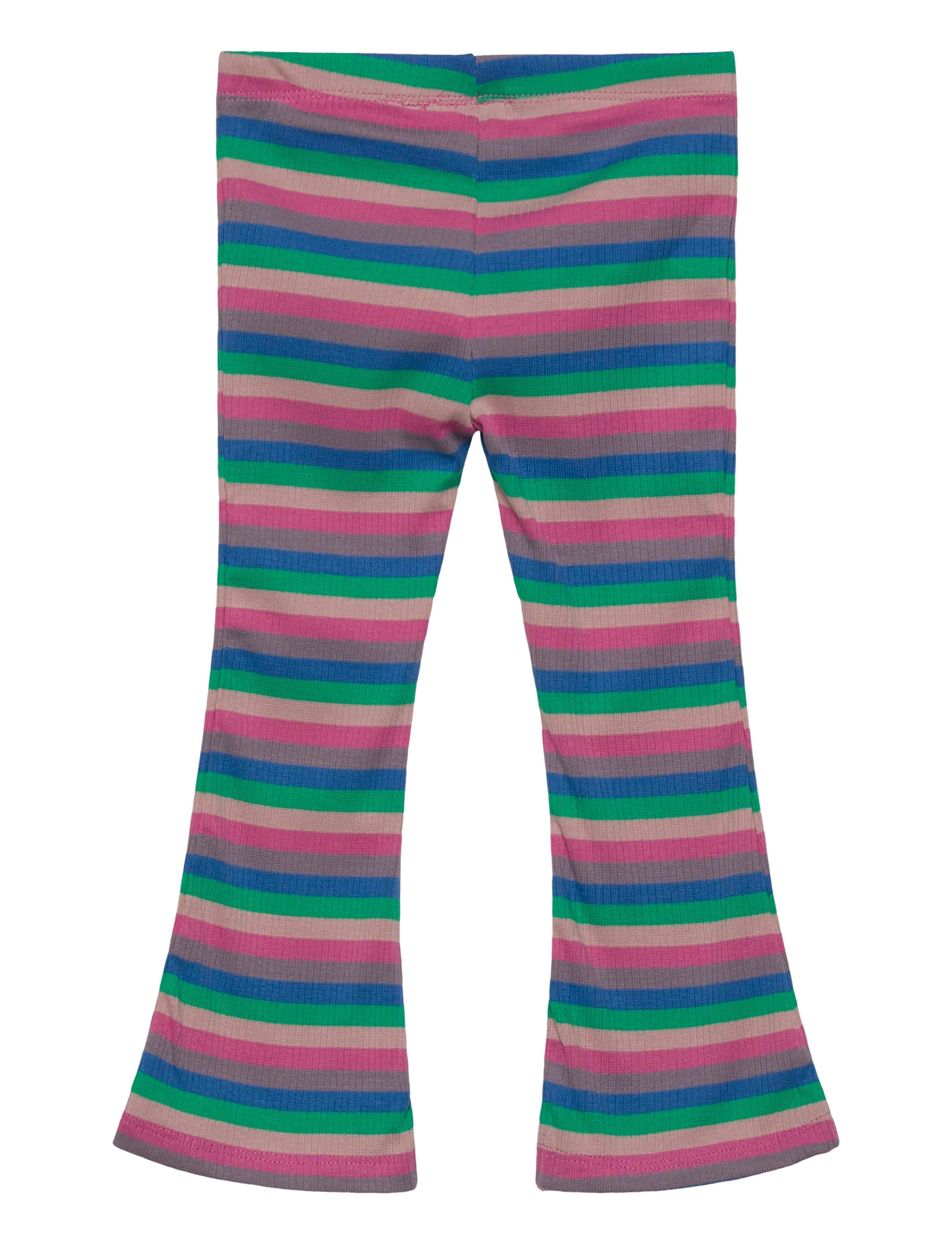 The New - TNSTPolly Flared Rib Pants - baby trousers - multi striped - 1