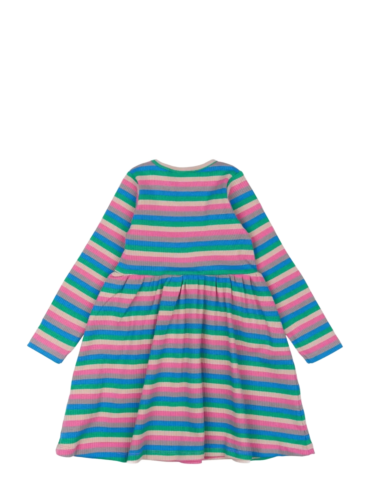 The New - TNSTPolly L_S Rib Dress - multi striped - 1