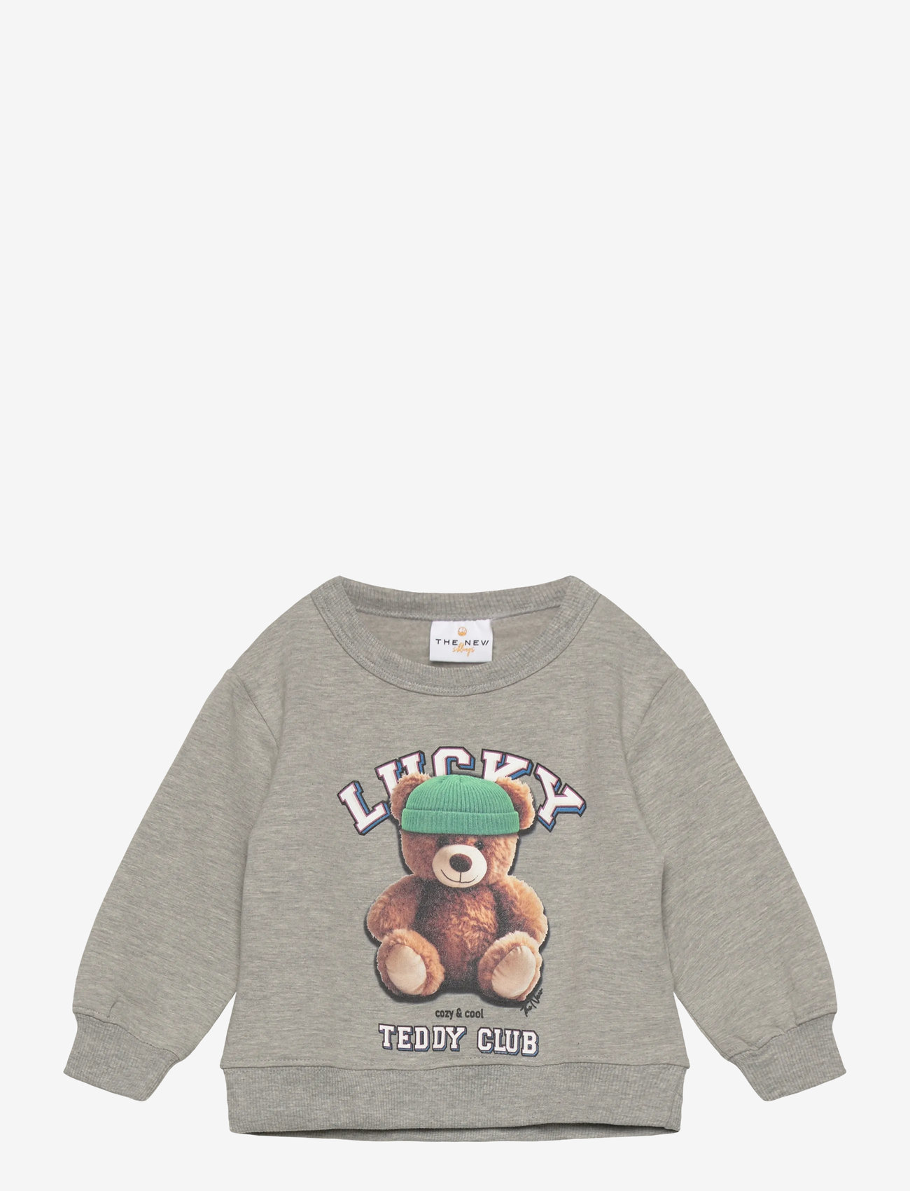 The New - TNSTPippin OS Sweatshirt - sweatshirts - light grey melange - 0